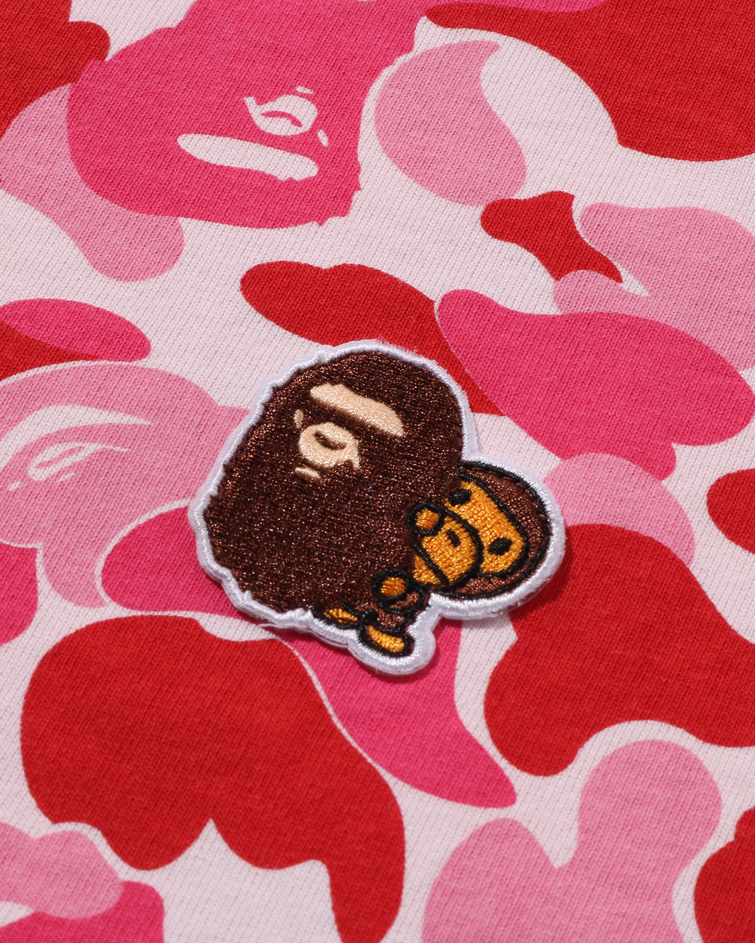 A BATHING APE® Kids Abc Camo Ape & Milo One Point Tee | Bape