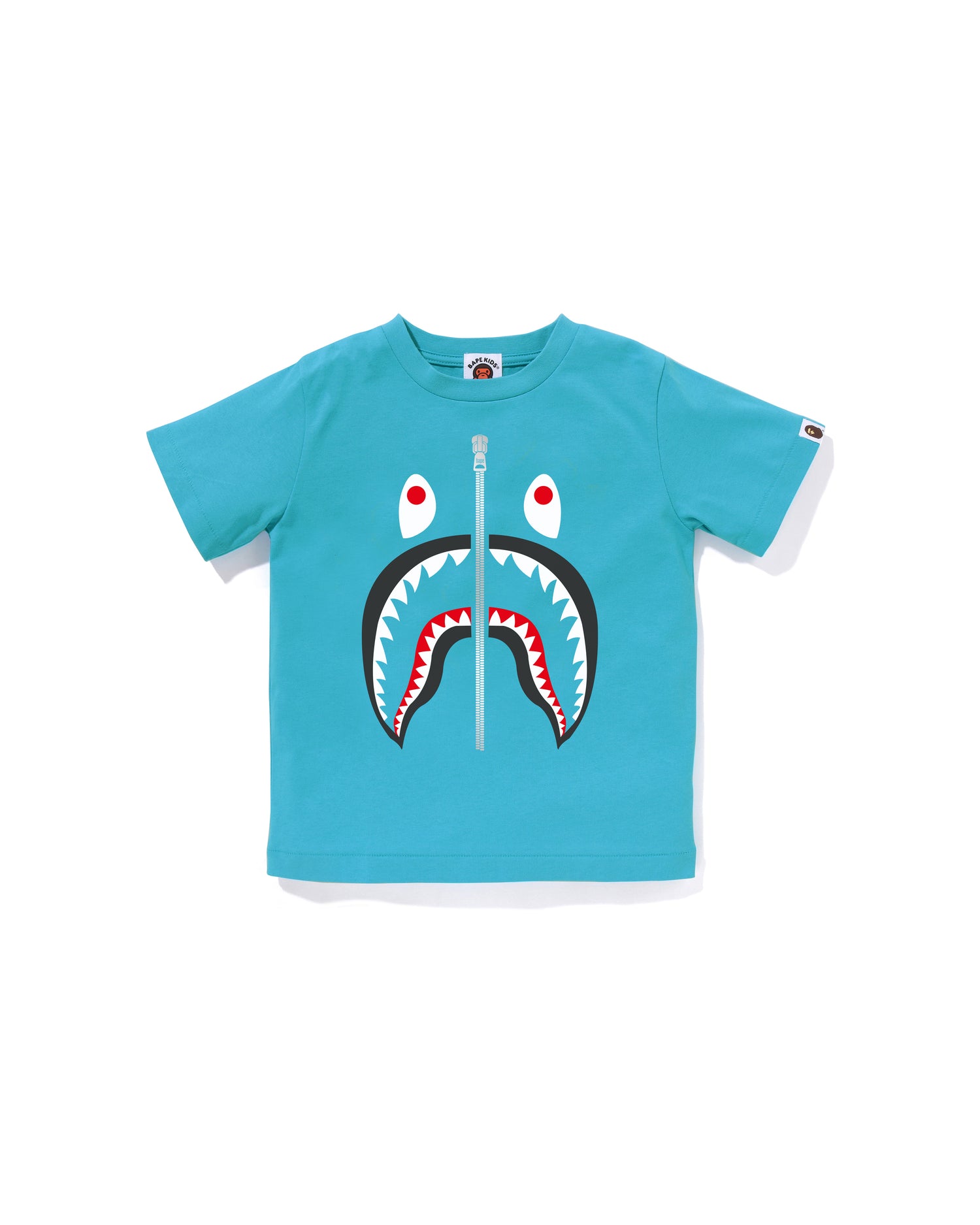 【新品】BAPE KIDS シャークデザイン Tシャツ 90 A BATHING APE® Kids Shark Tee | Bape official website – INT.BAPE.COM