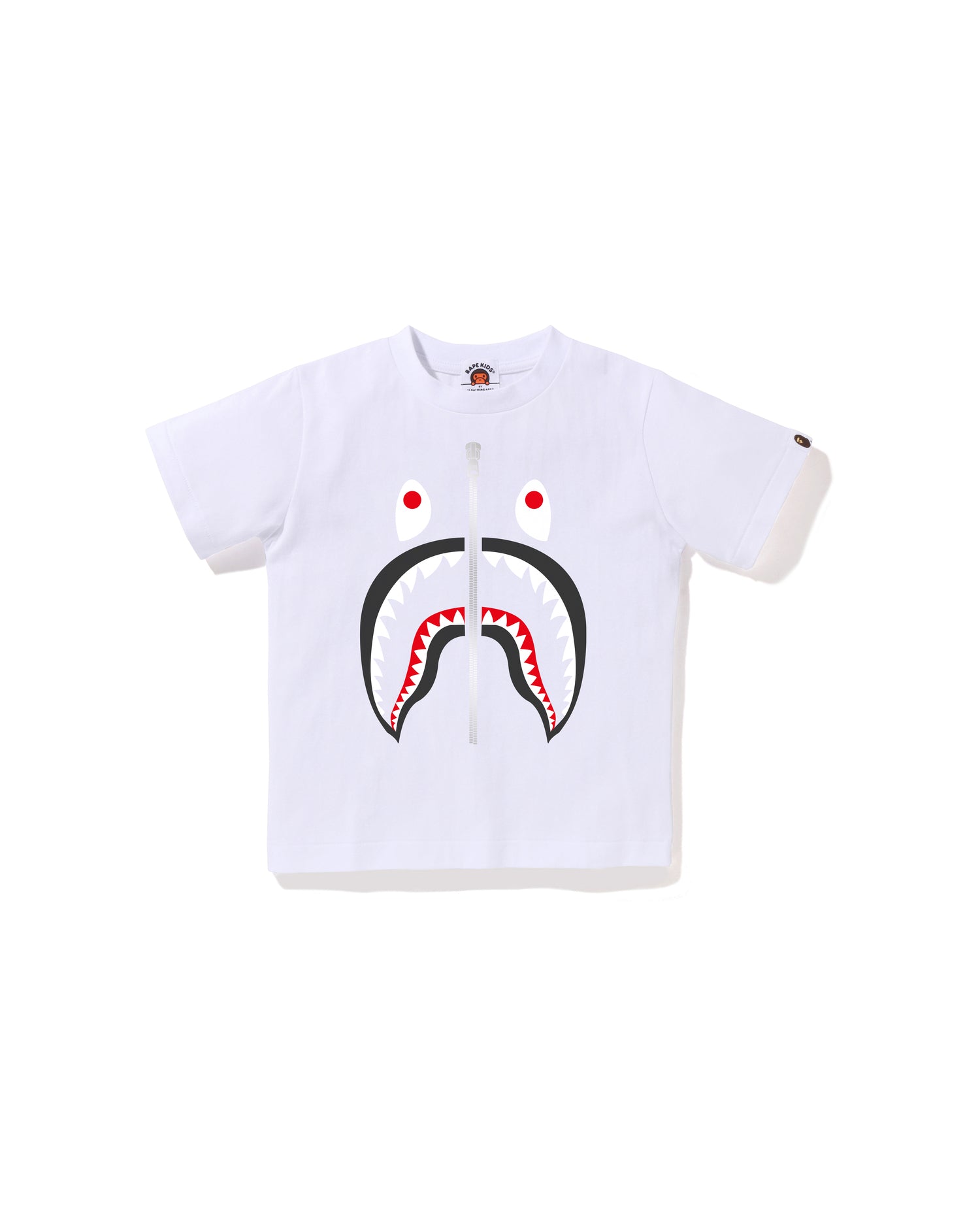 A BATHING APE® Kids Shark Tee | Bape official website – INT.BAPE.COM