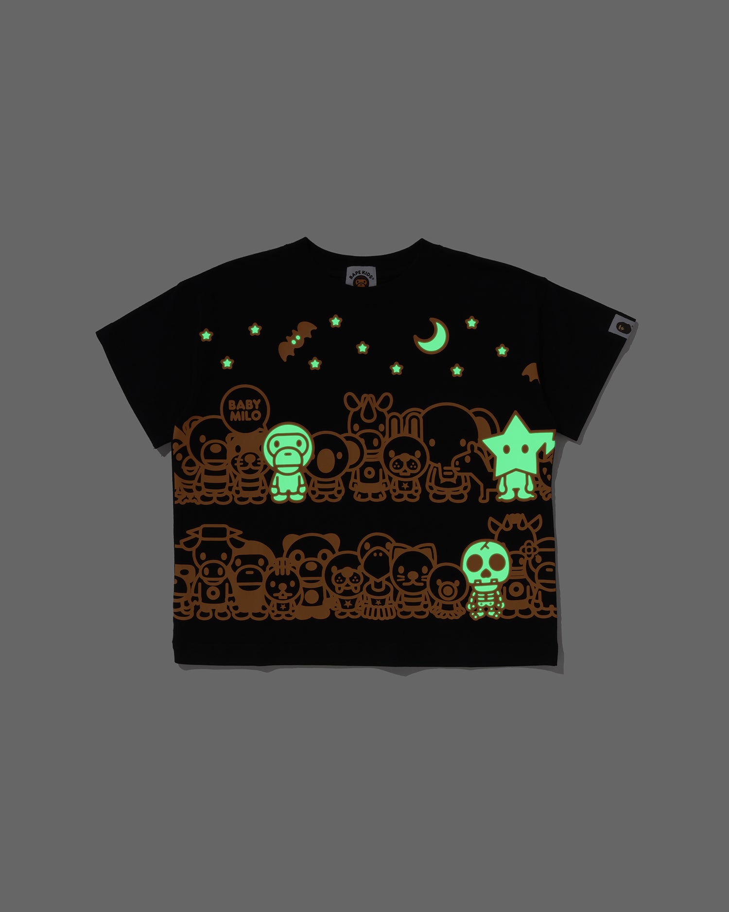 A BATHING APE® Kids A to Z Halloween Relaxed Fit Tee | Bape