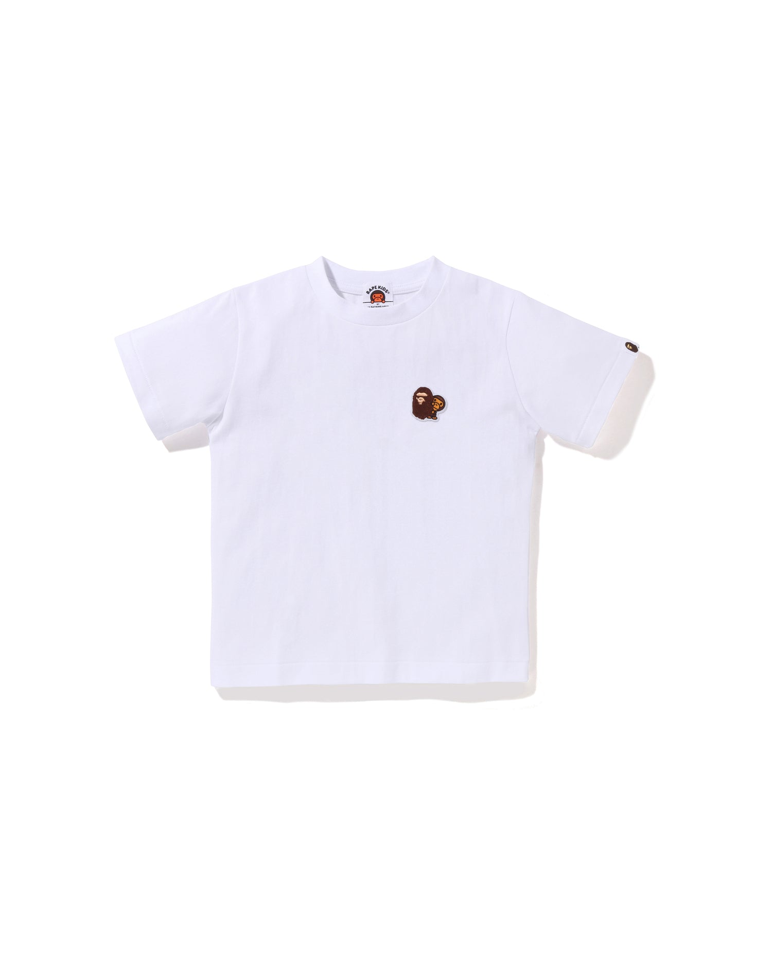 A BATHING APE® Kids Ape & Milo One Point Tee | Bape official