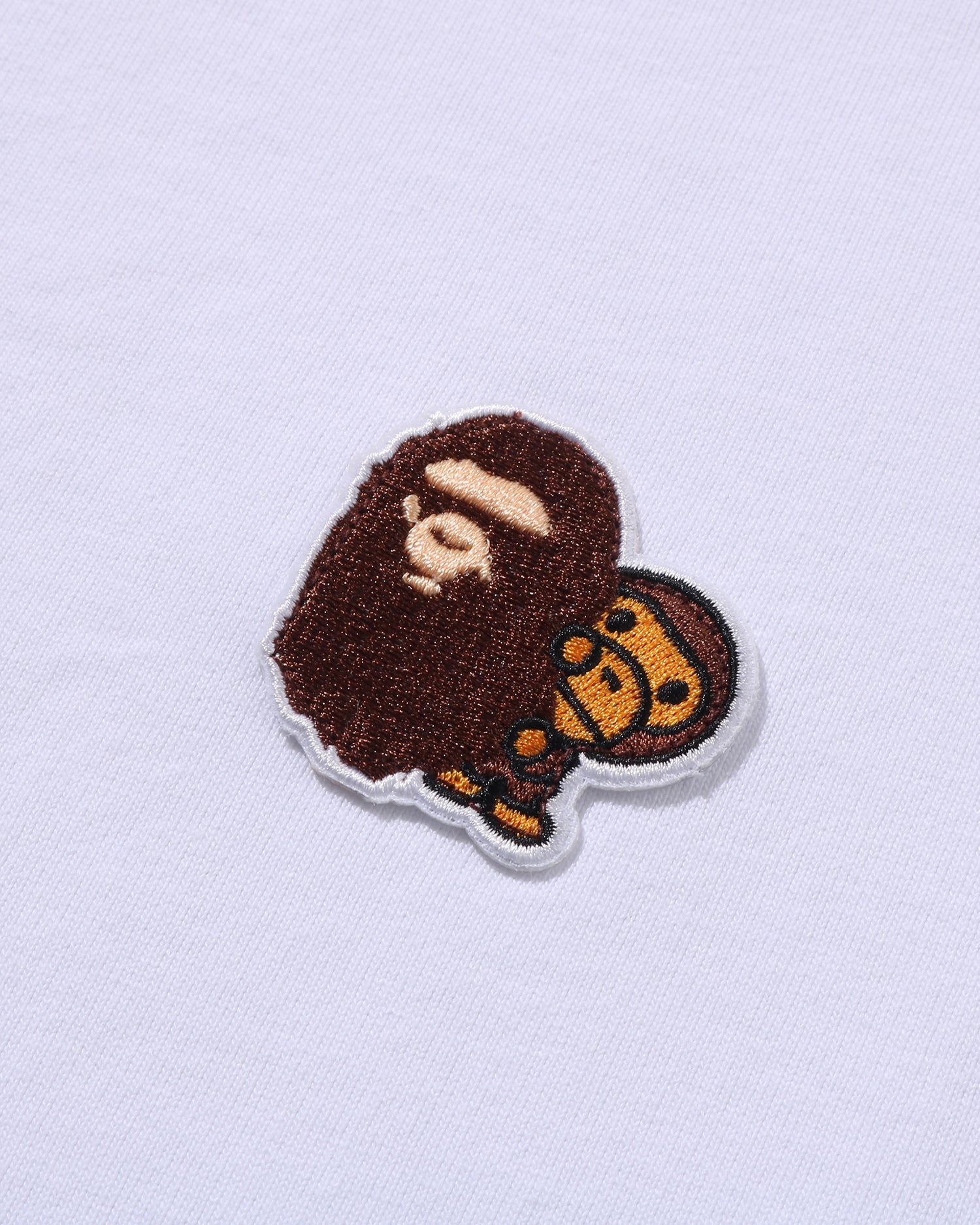 A BATHING APE® Kids Ape & Milo One Point Tee | Bape official