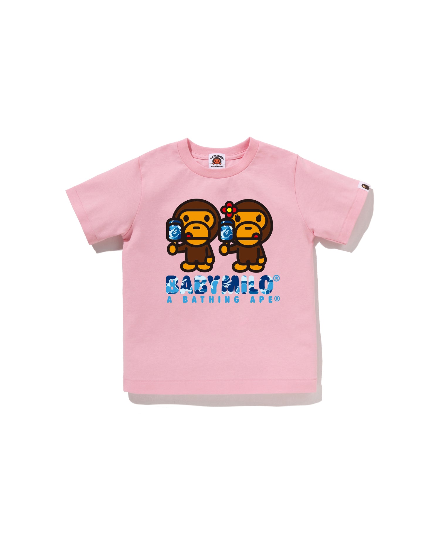 A BATHING APE® Kids Abc Camo Milo Ice Pop Summer Tee | Bape