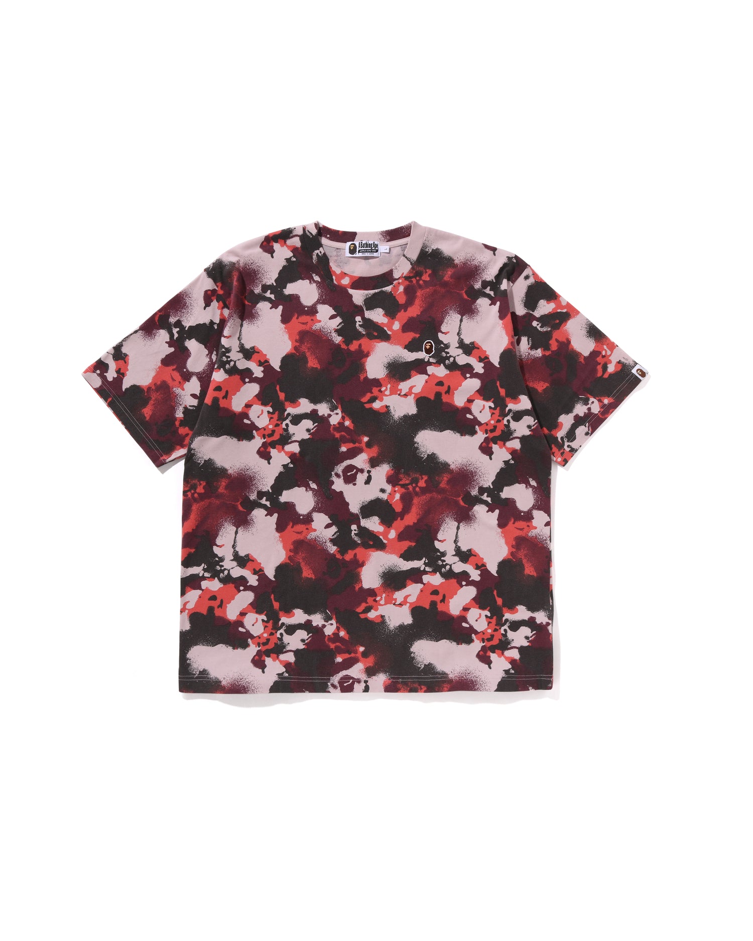 A BATHING APE® Map Camo Ape Head One Point Tee | Bape