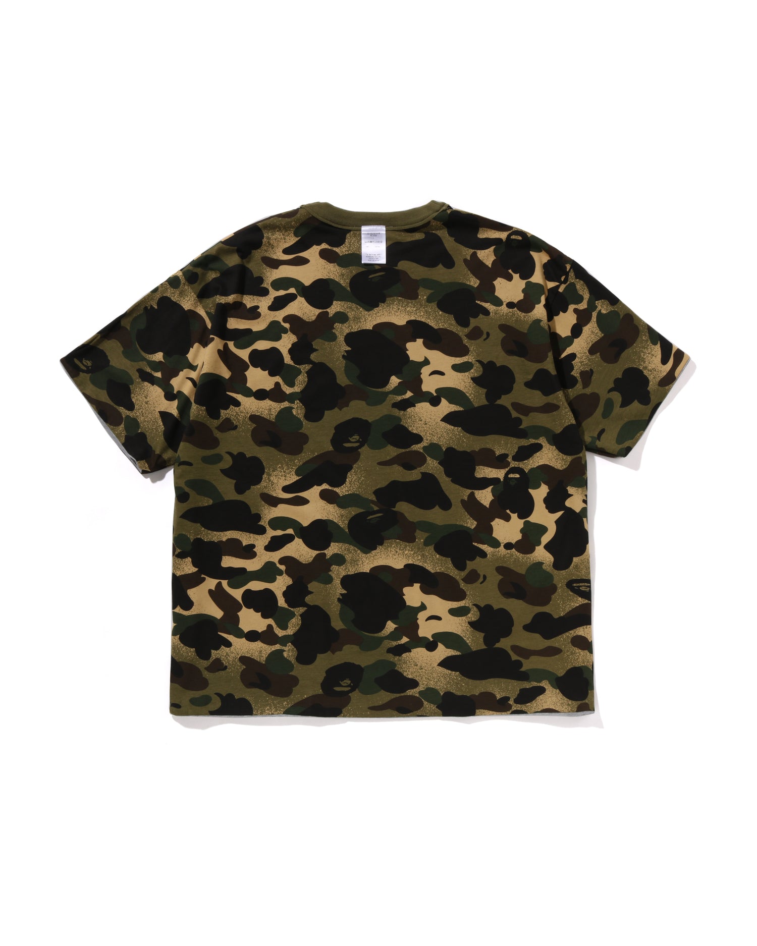 トップス A BATHING APE A BATHING APE® Ape Head Over Print Crewneck Sweat | Bape
