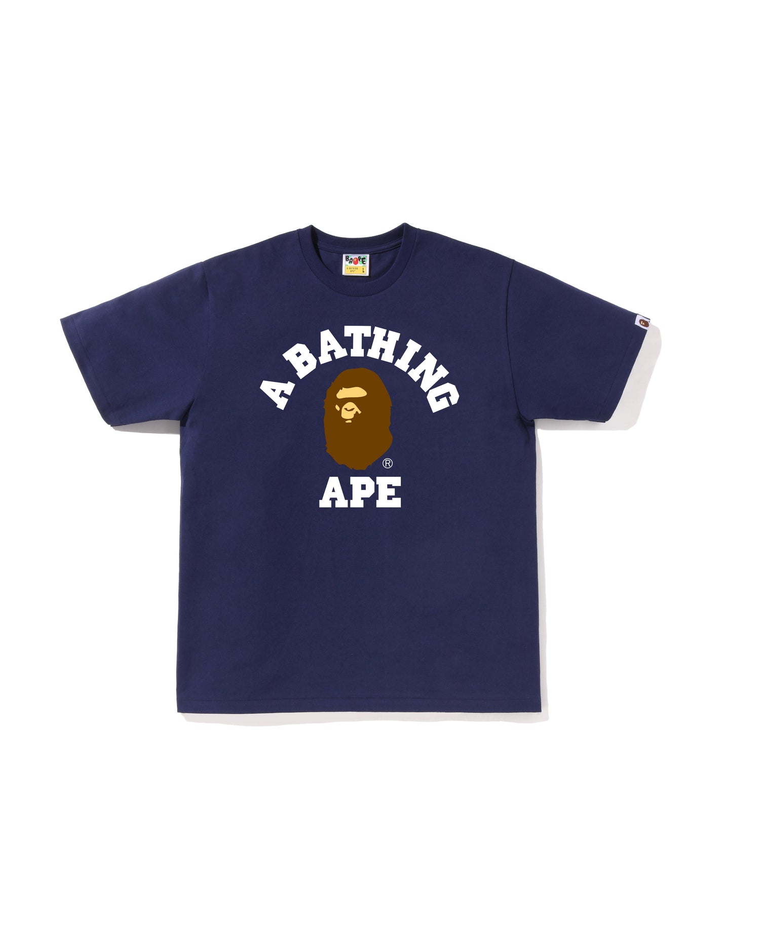 A BATHING APE® College Tee | Bape official website – INT.BAPE.COM