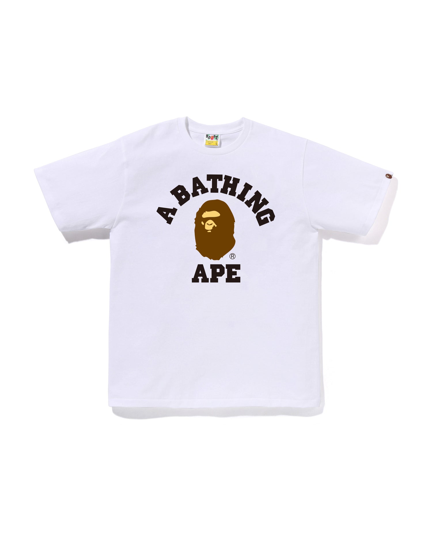 A BATHING APE® College Tee | Bape official website – INT.BAPE.COM