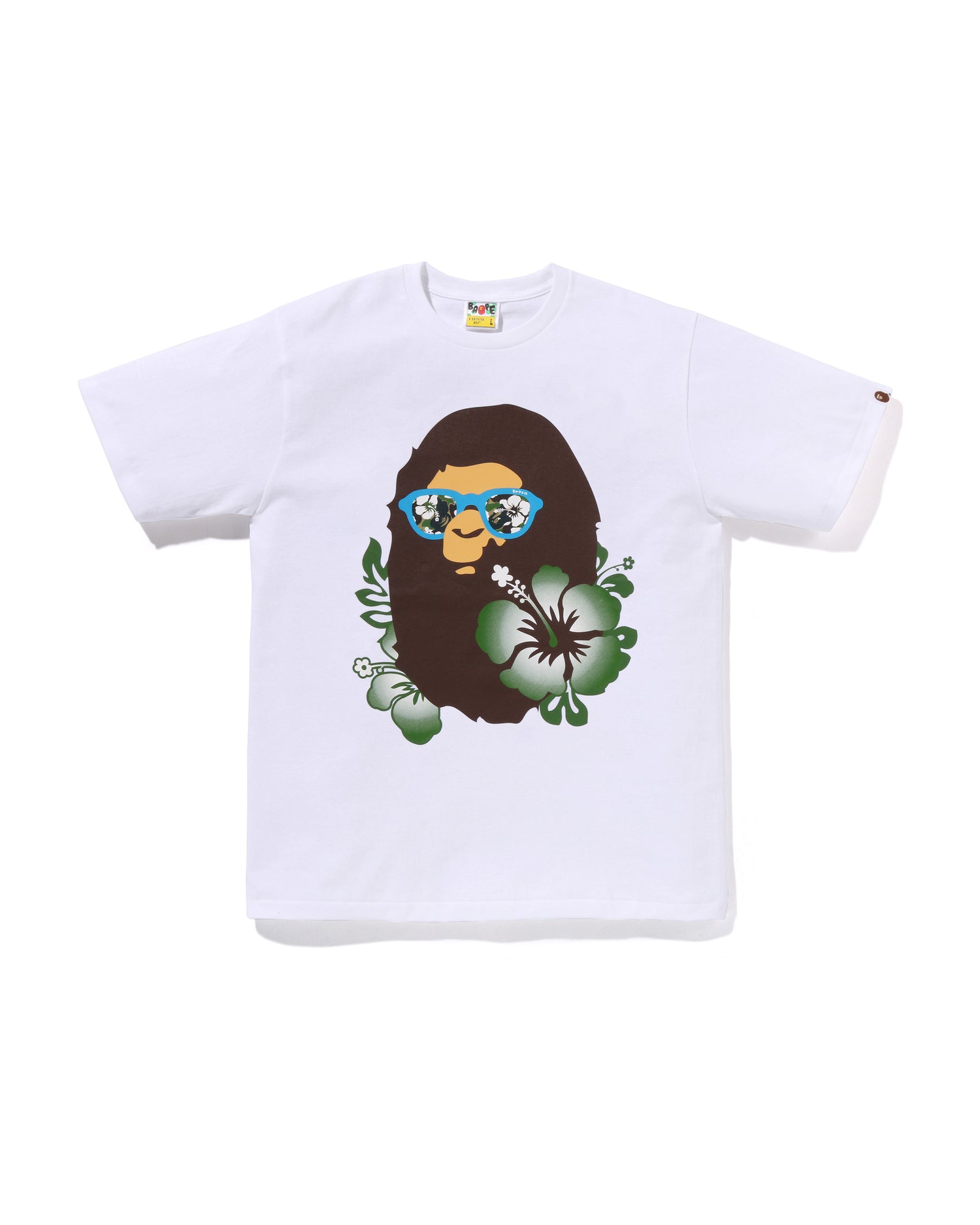 A BATHING APE® Abc Resort Camo Ape Head Tee | Bape official