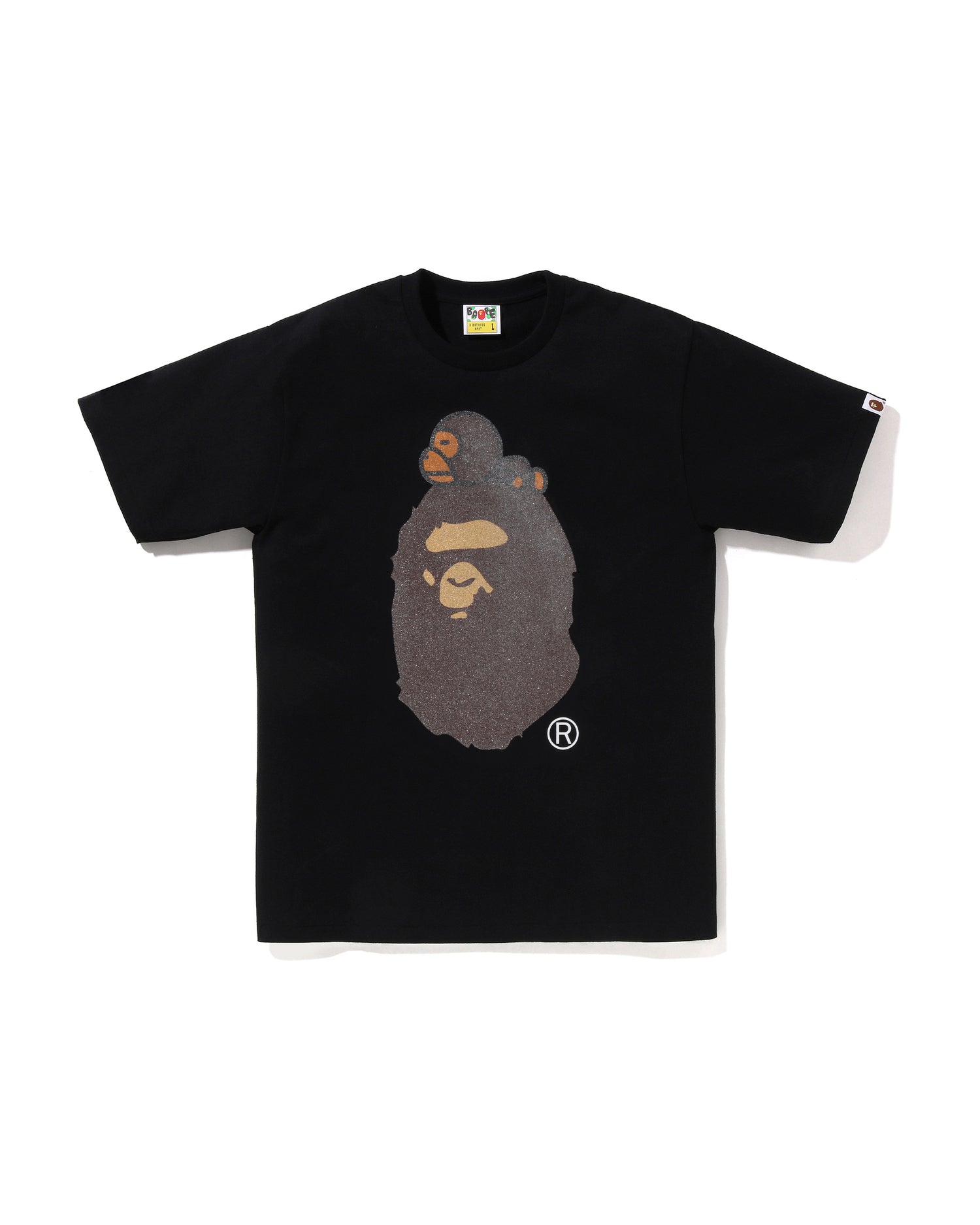 A BATHING APE® Glass Beads Milo on BAPE Tee | Bape official