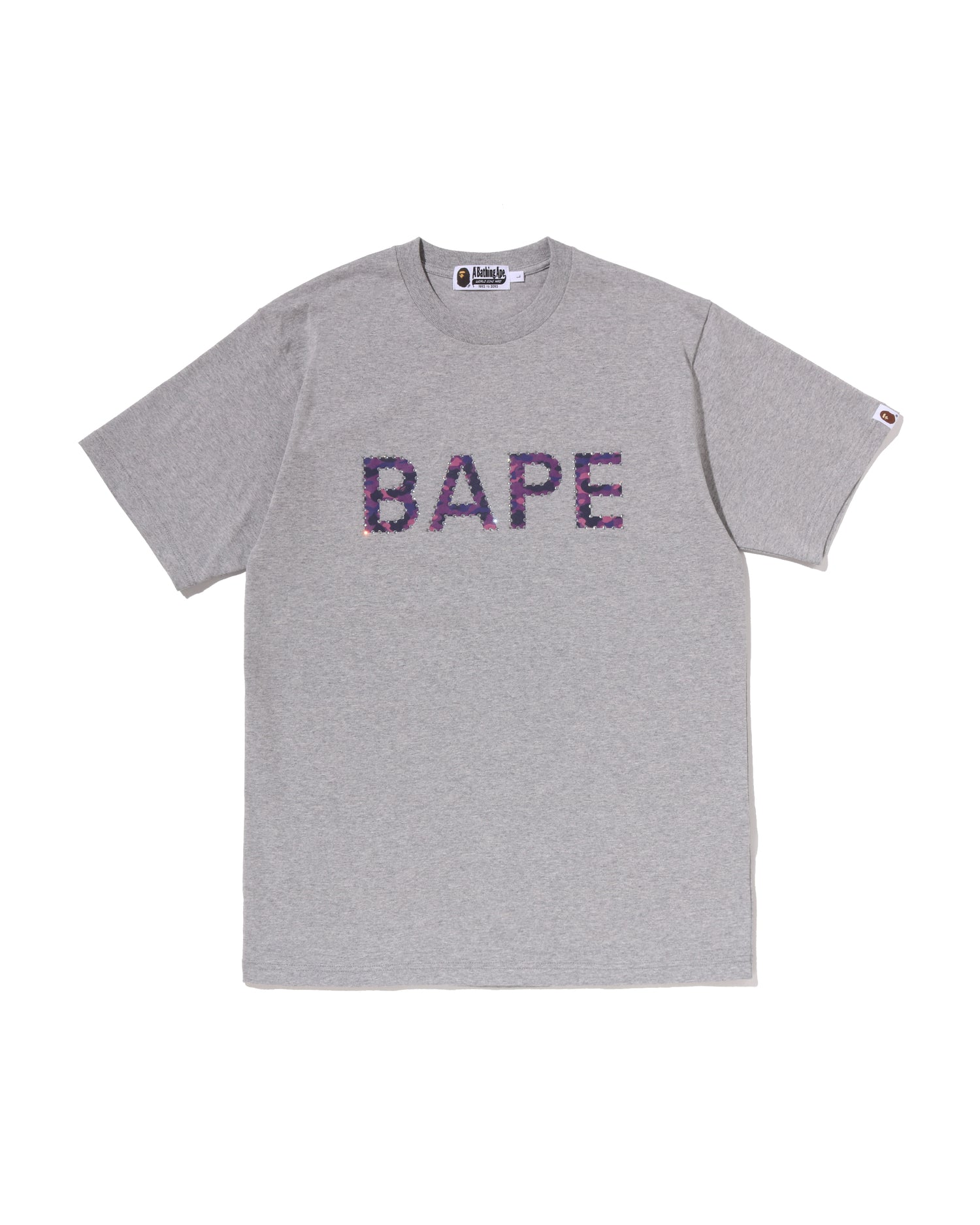 A BATHING APE® Rhinestone Logo Tee | Bape official website – INT