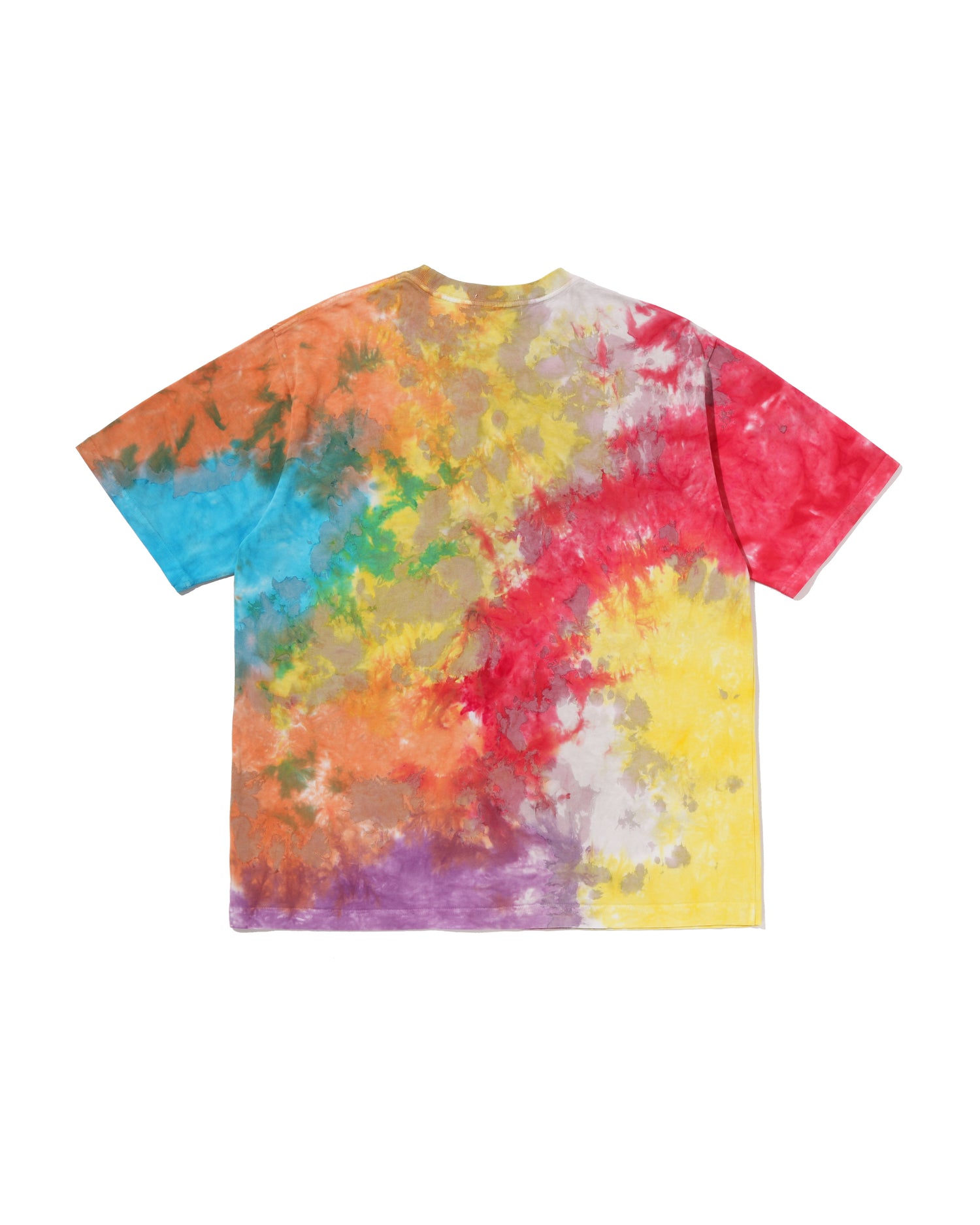 A BATHING APE® Tie Dye College Relaxed Fit Tee | Bape official