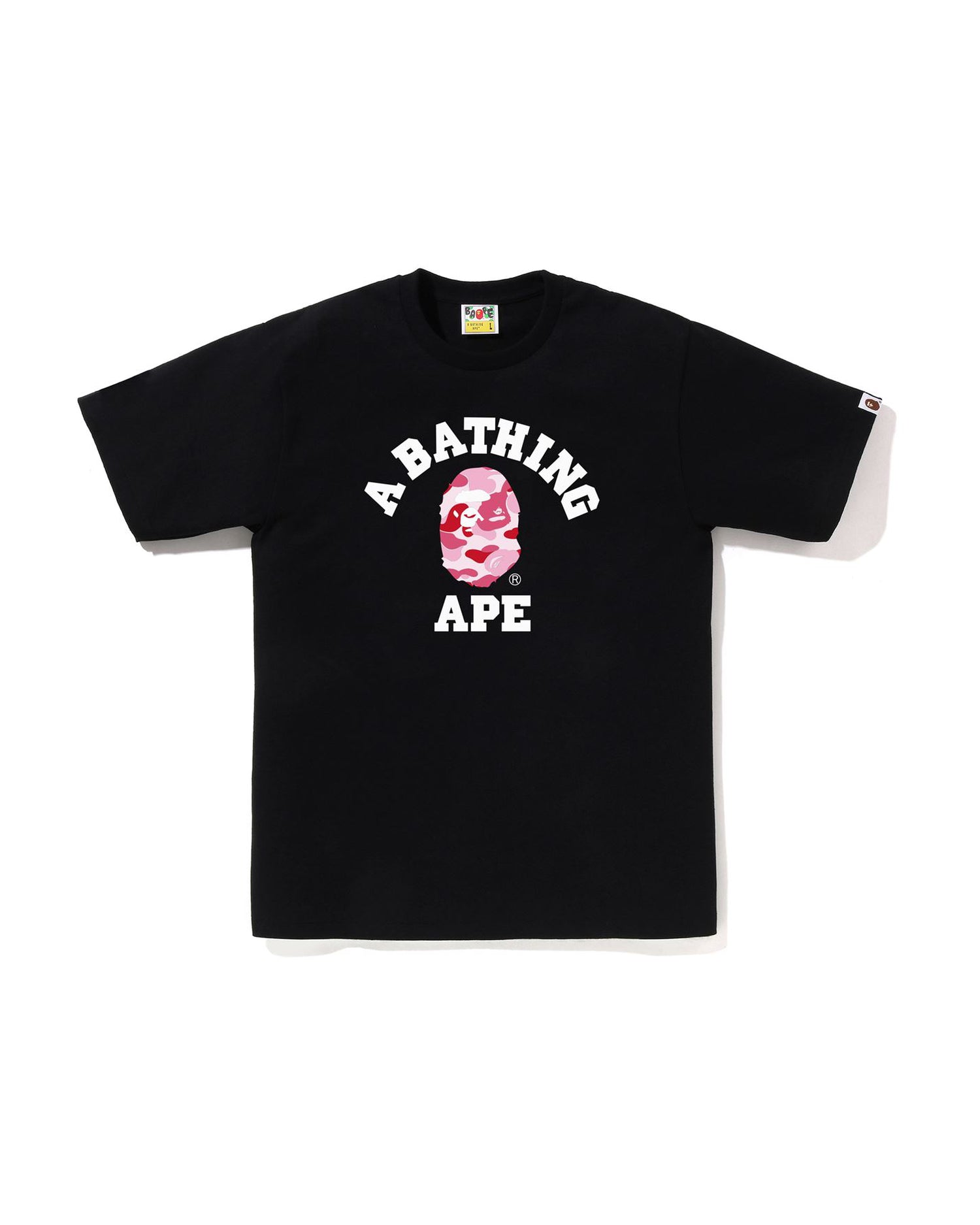 トップス A BATHING APE ABC CAMO COLLEGE MINI TEE A BATHING APE® Abc Camo College Tee | Bape official website – INT