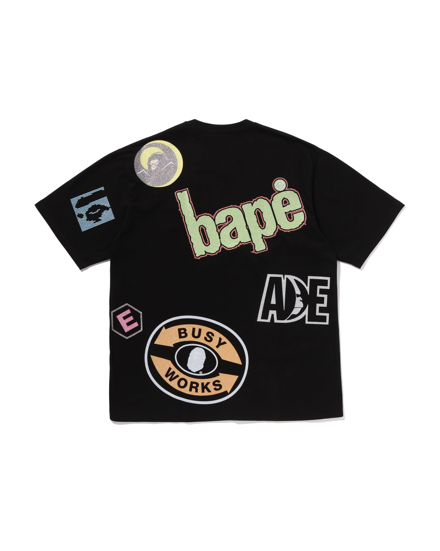 A BATHING APE® Multi Archive Motif Relaxed Fit Tee | Bape official