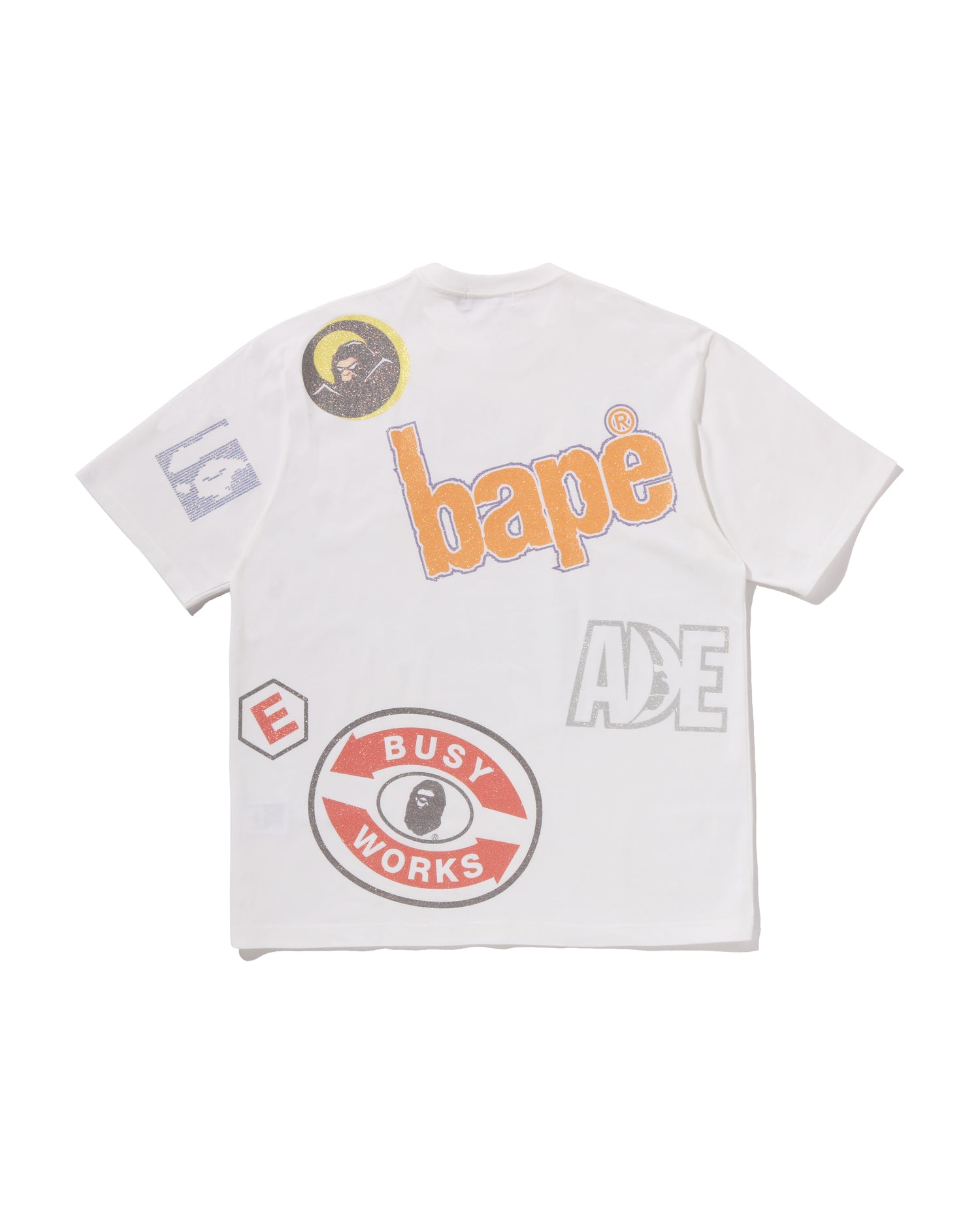 A BATHING APE® Multi Archive Motif Relaxed Fit Tee | Bape official