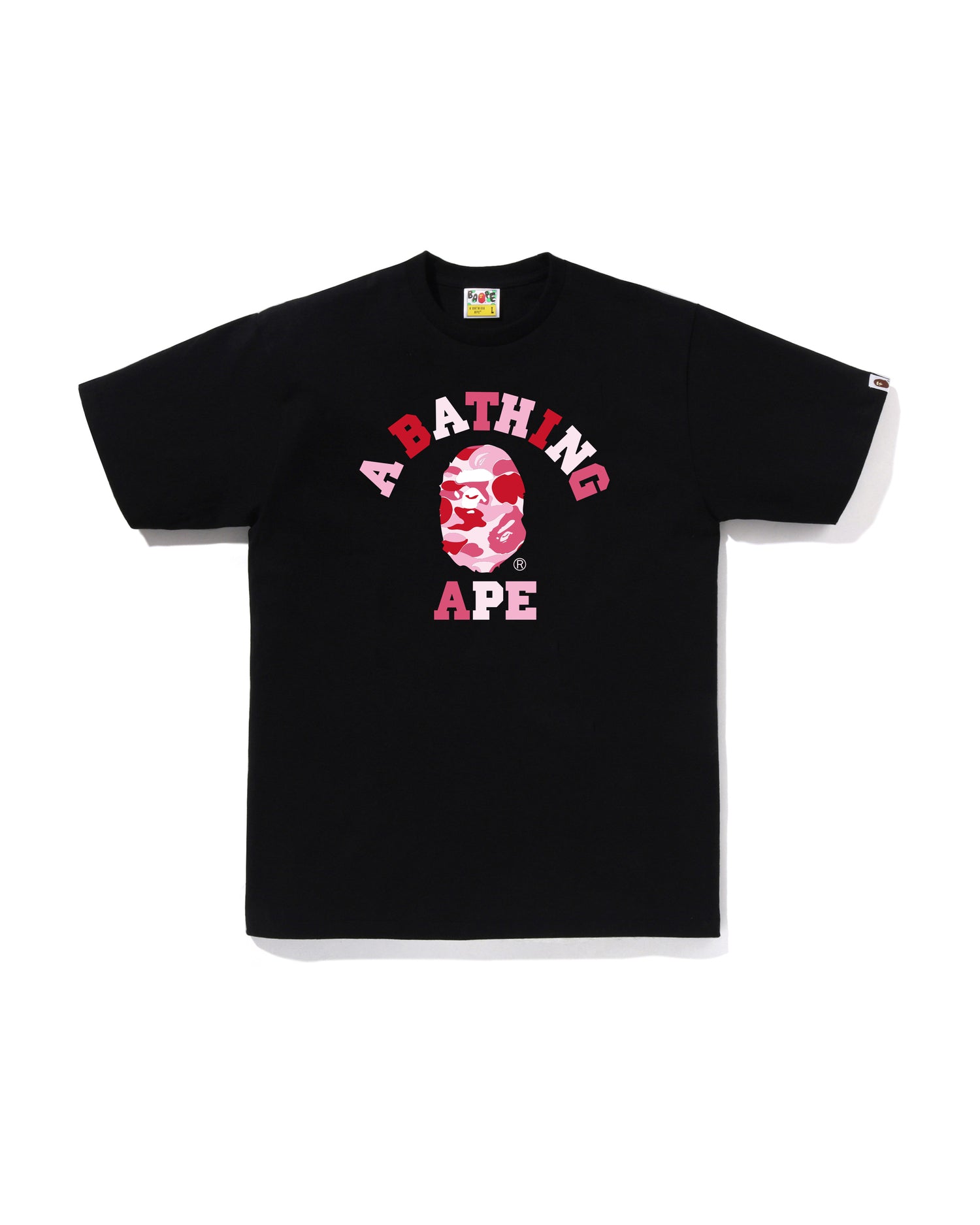 A BATHING APE® ABC Camo College Tee | Bape official website – INT