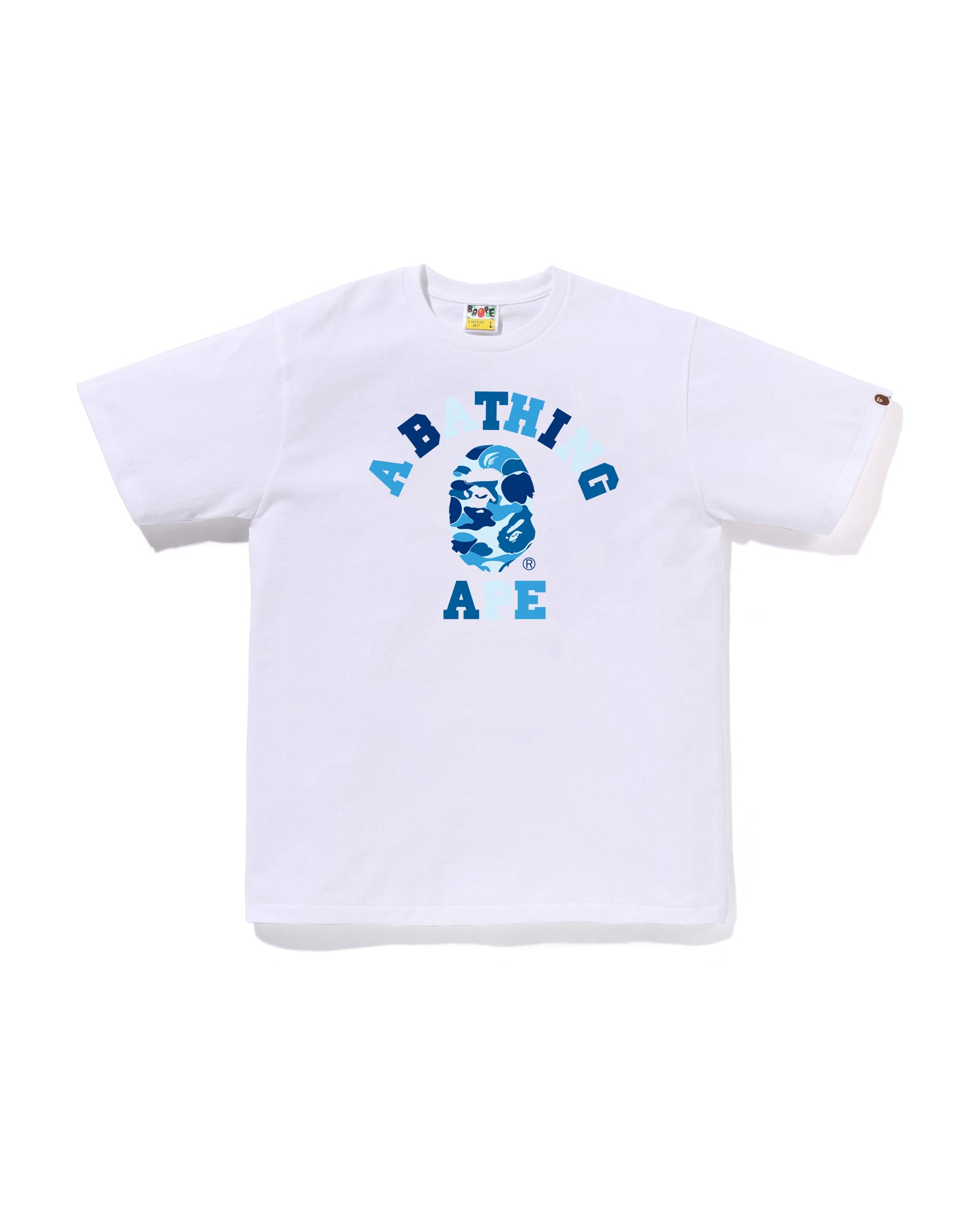 A BATHING APE® ABC Camo College Tee | Bape official website – INT