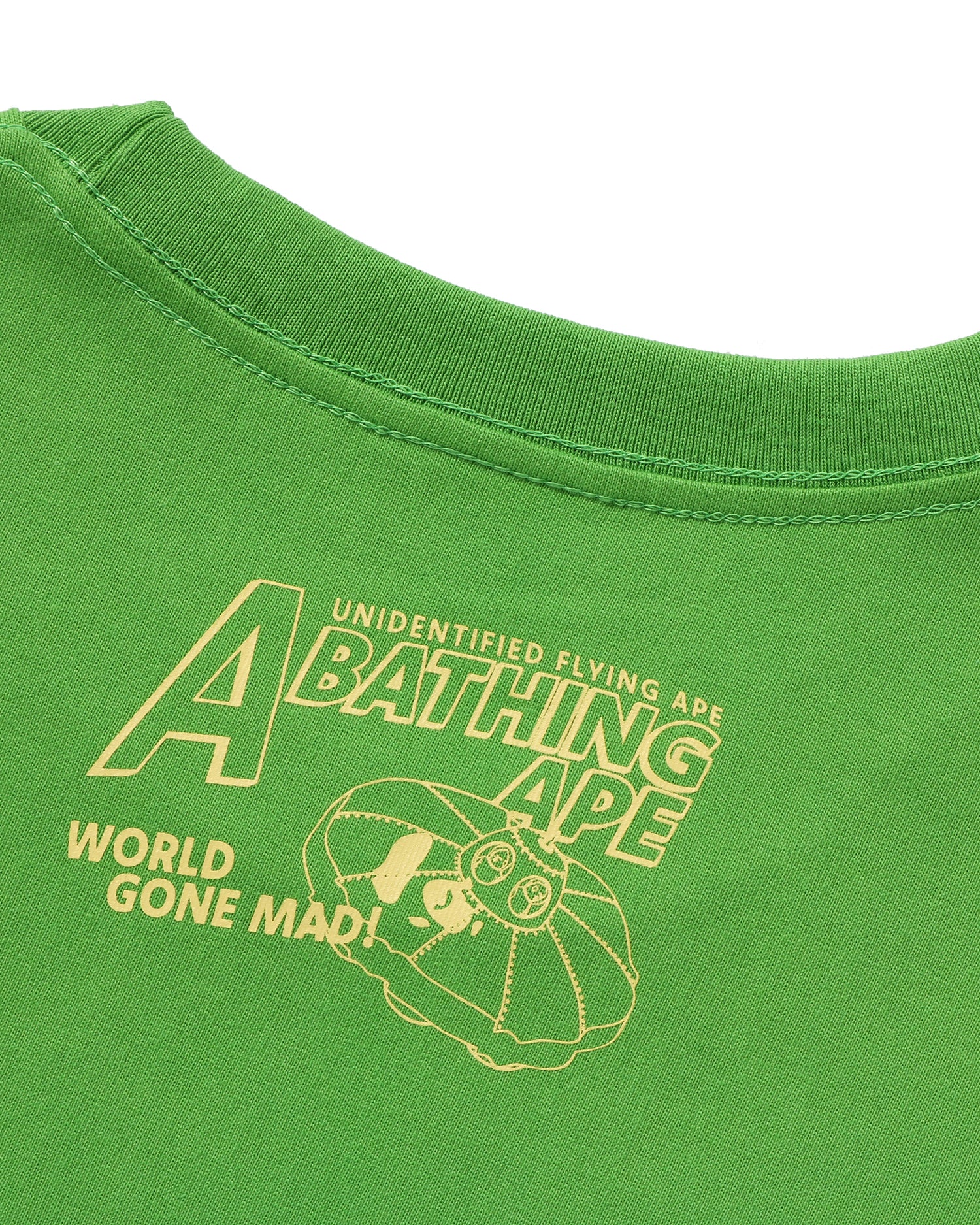 A BATHING APE® Ape Head Ufo on Moon Tee | Bape official website