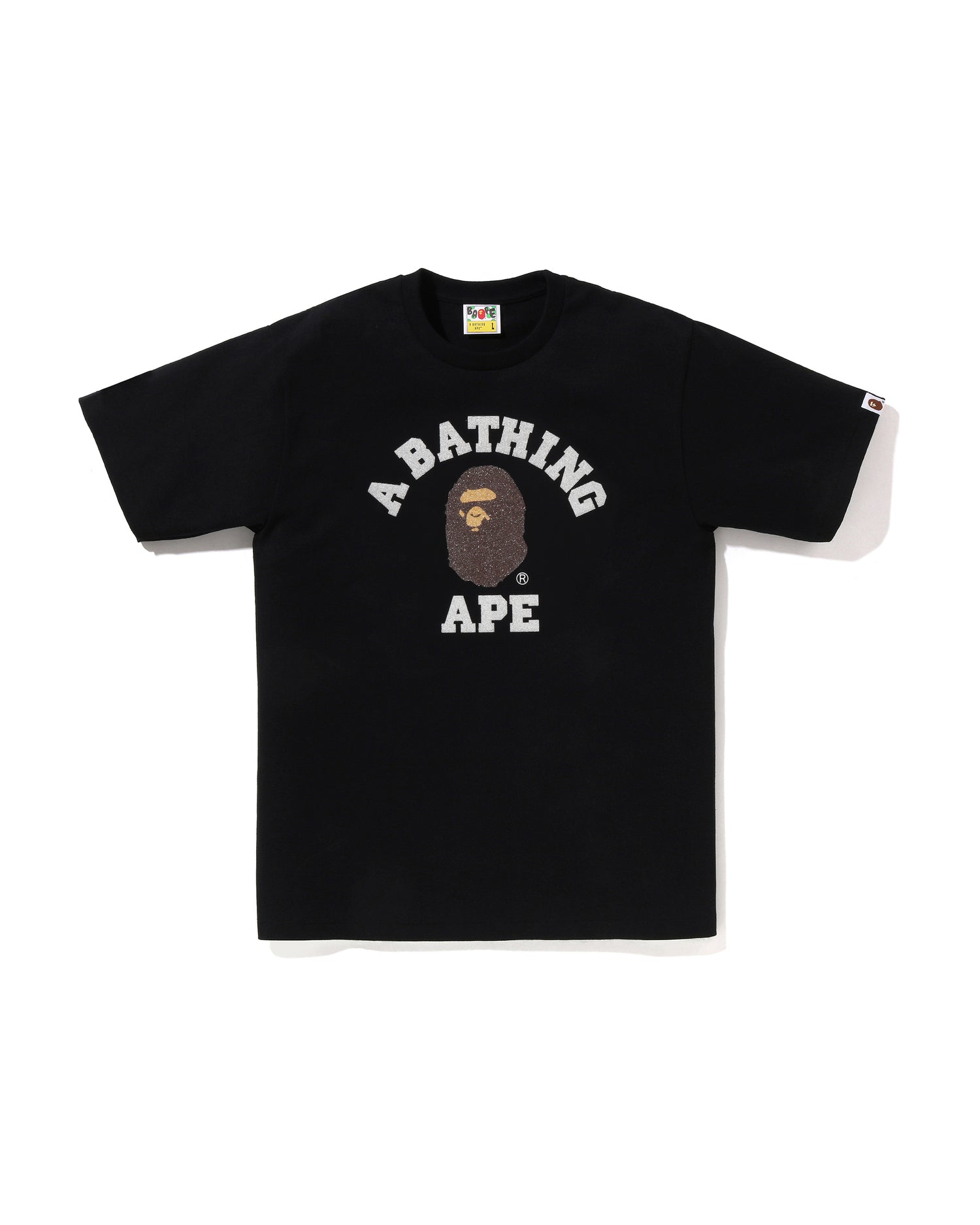 A BATHING APE® Glass Beads College Tee | Bape official website