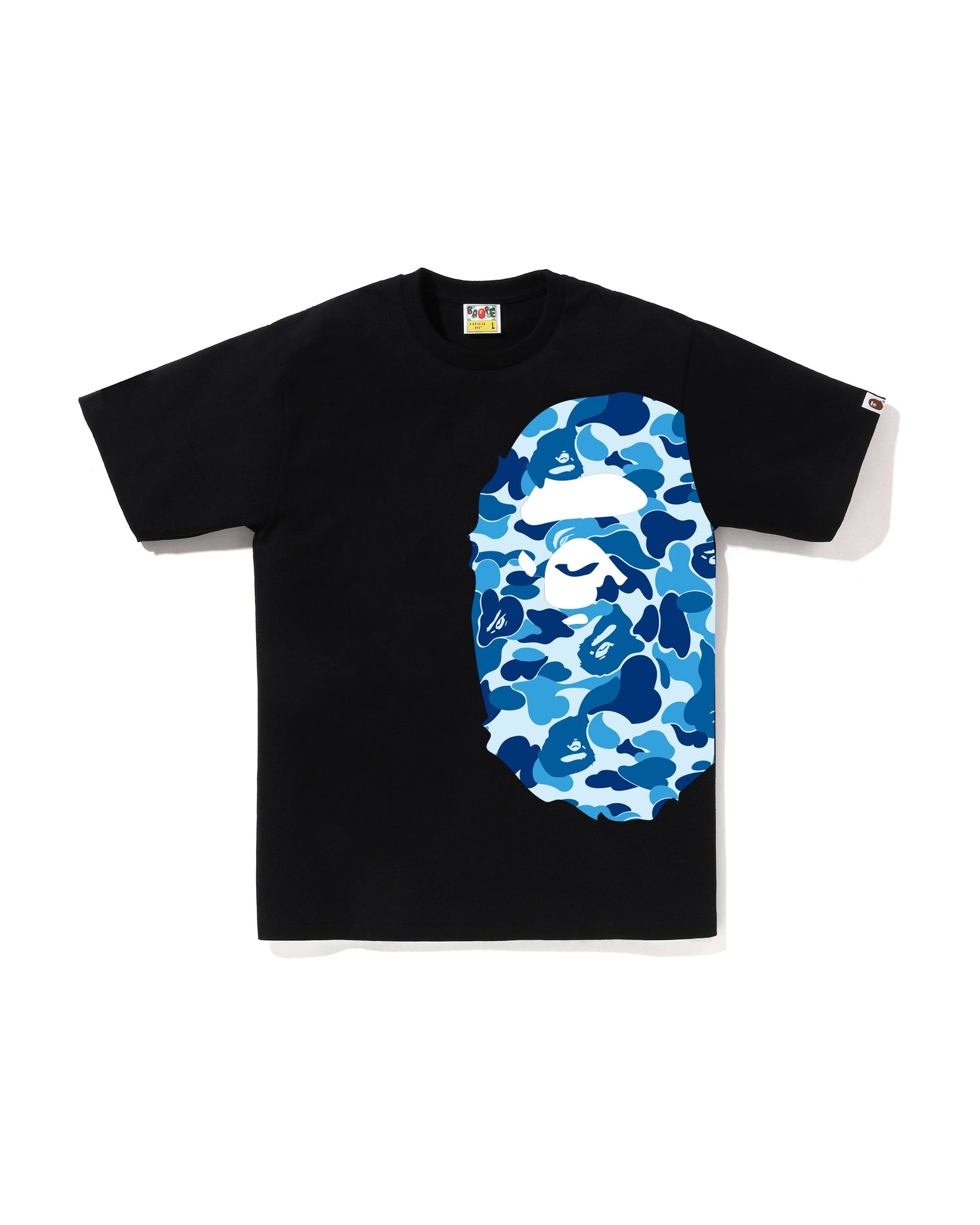 A BATHING APE® Abc Camo Side Big Ape Head Tee | Bape official