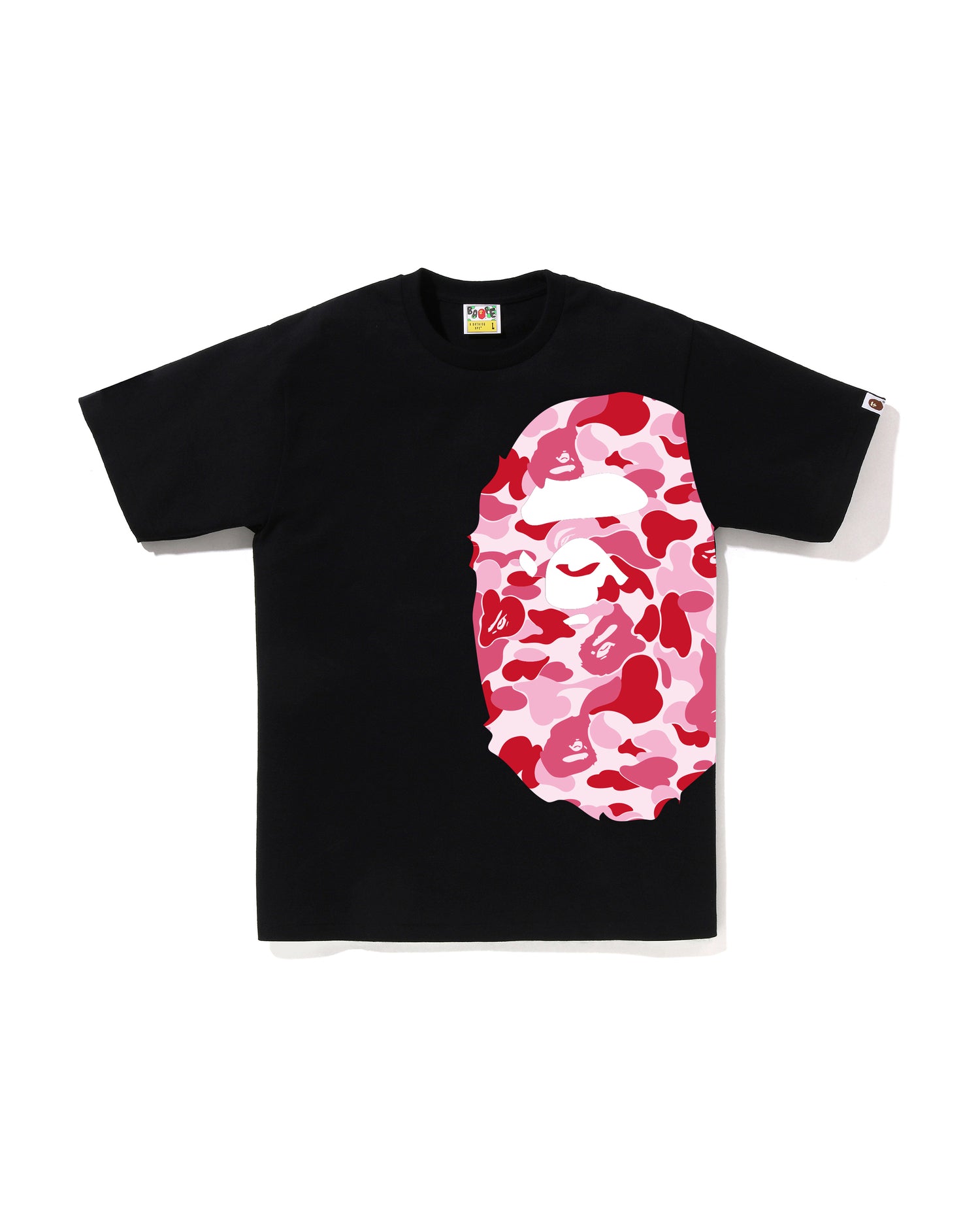 A BATHING APE® Abc Camo Side Big Ape Head Tee | Bape official