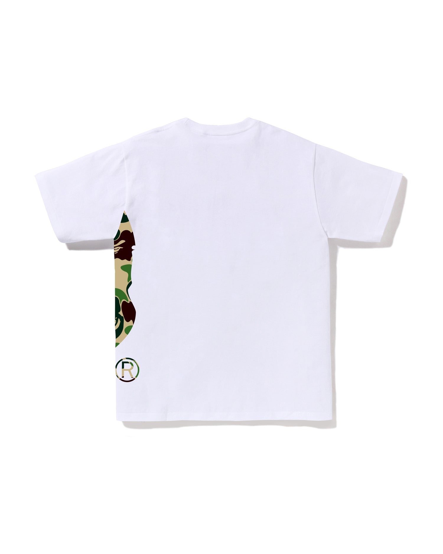 A BATHING APE® Abc Camo Side Big Ape Head Tee | Bape official