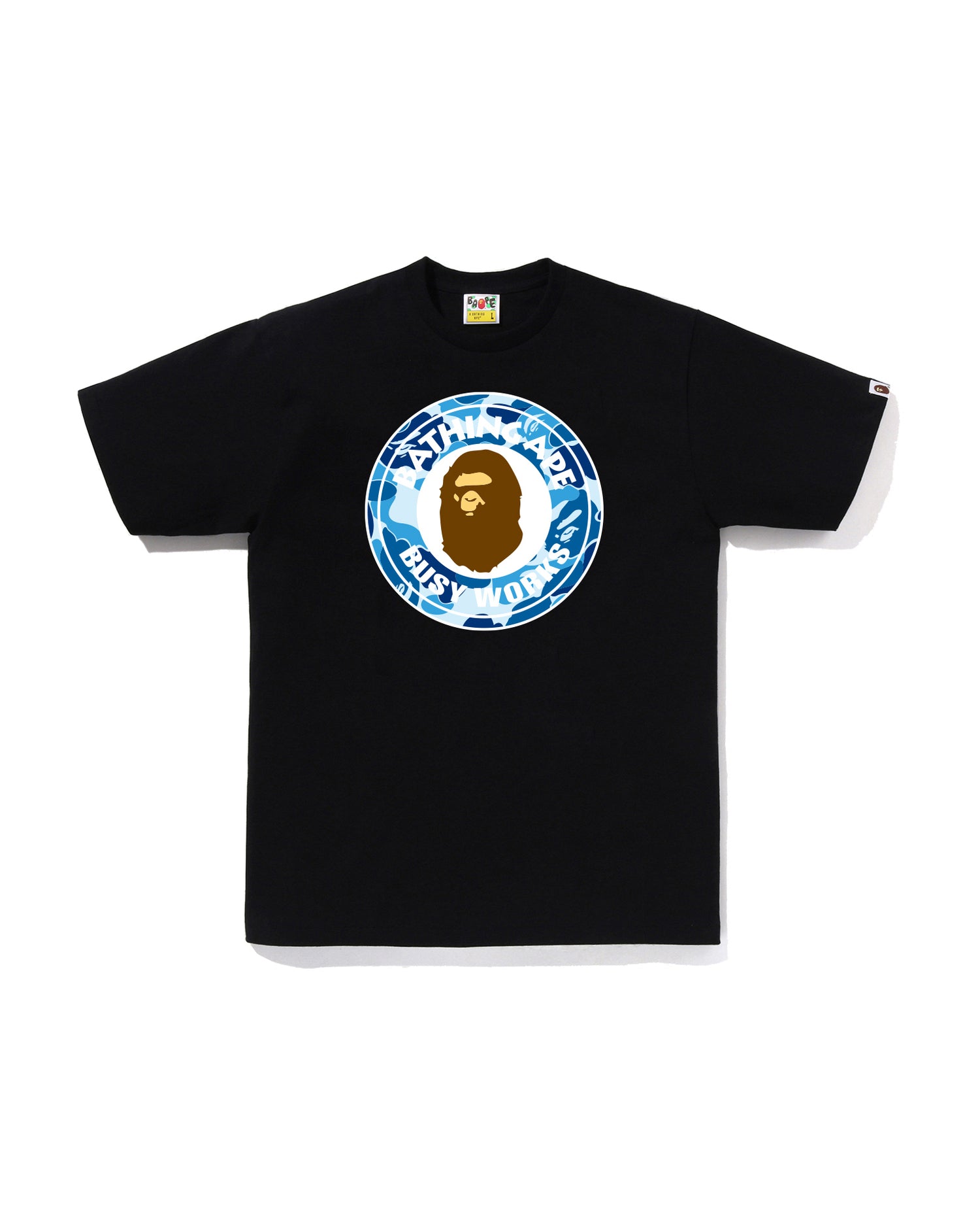 A BATHING APE® Abc Camo Busy Works Tee | Bape official website