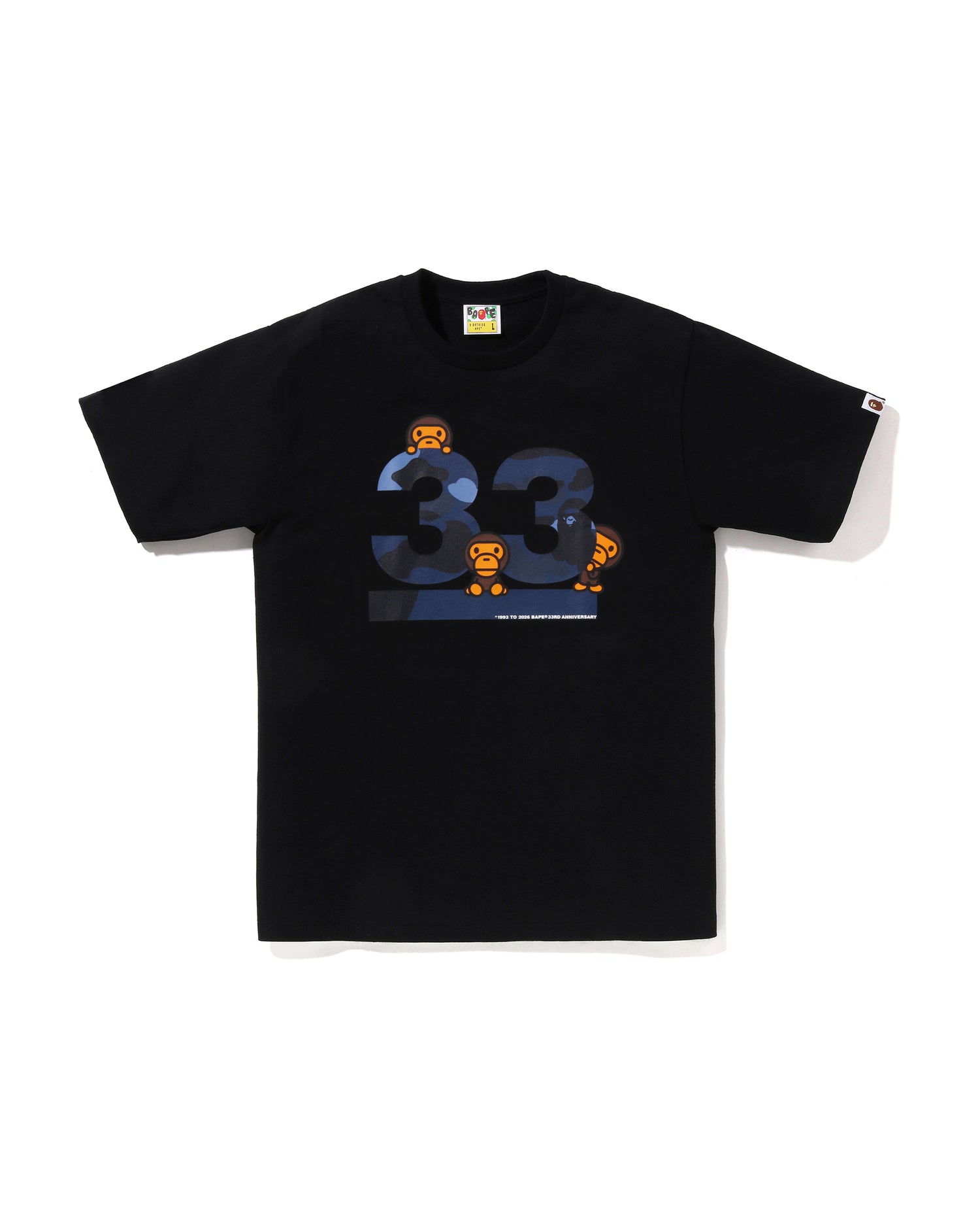 A BATHING APE® A Bathing Ape 33rd Anniv. Baby Milo Tee | Bape