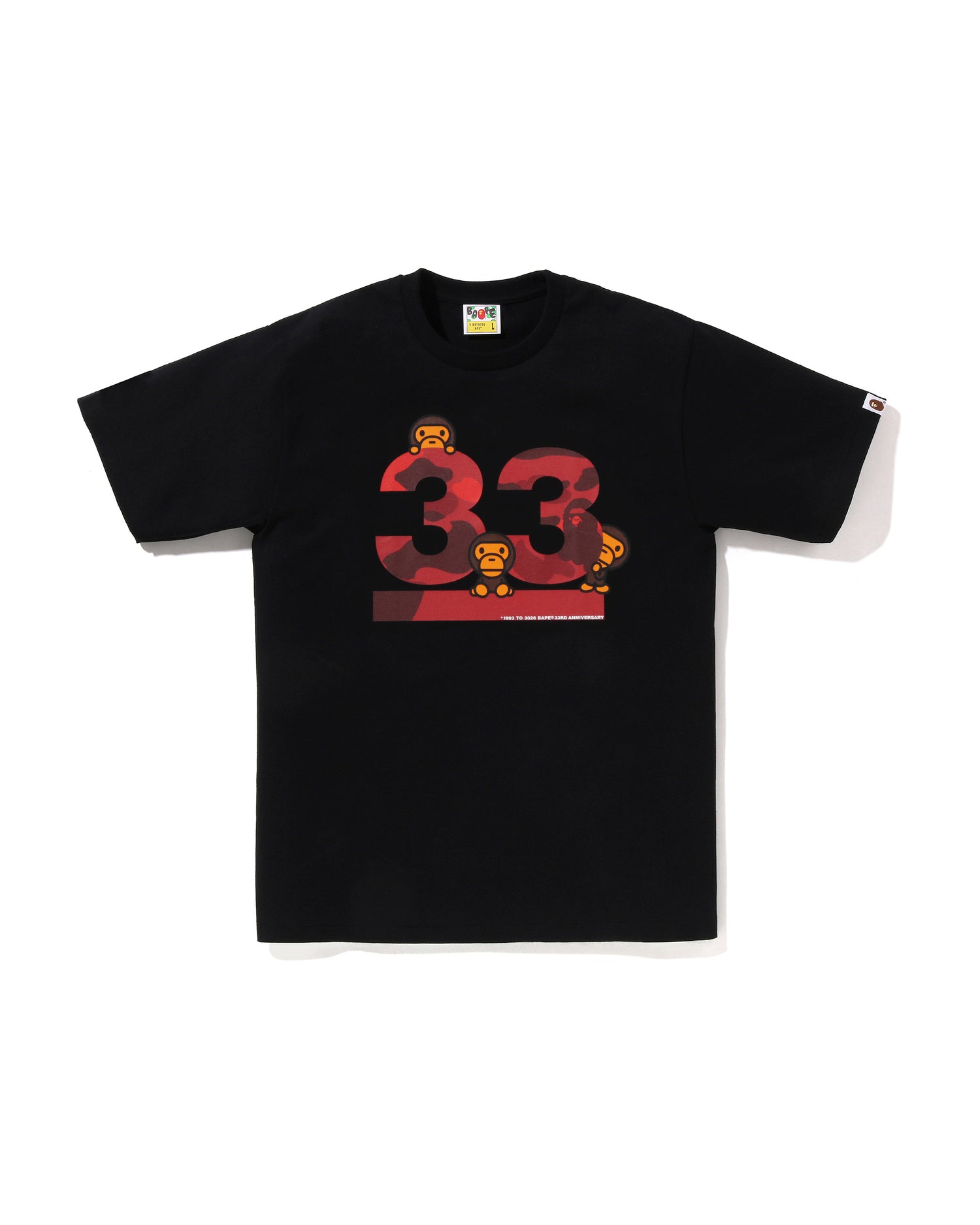 A BATHING APE® A Bathing Ape 33rd Anniv. Baby Milo Tee | Bape