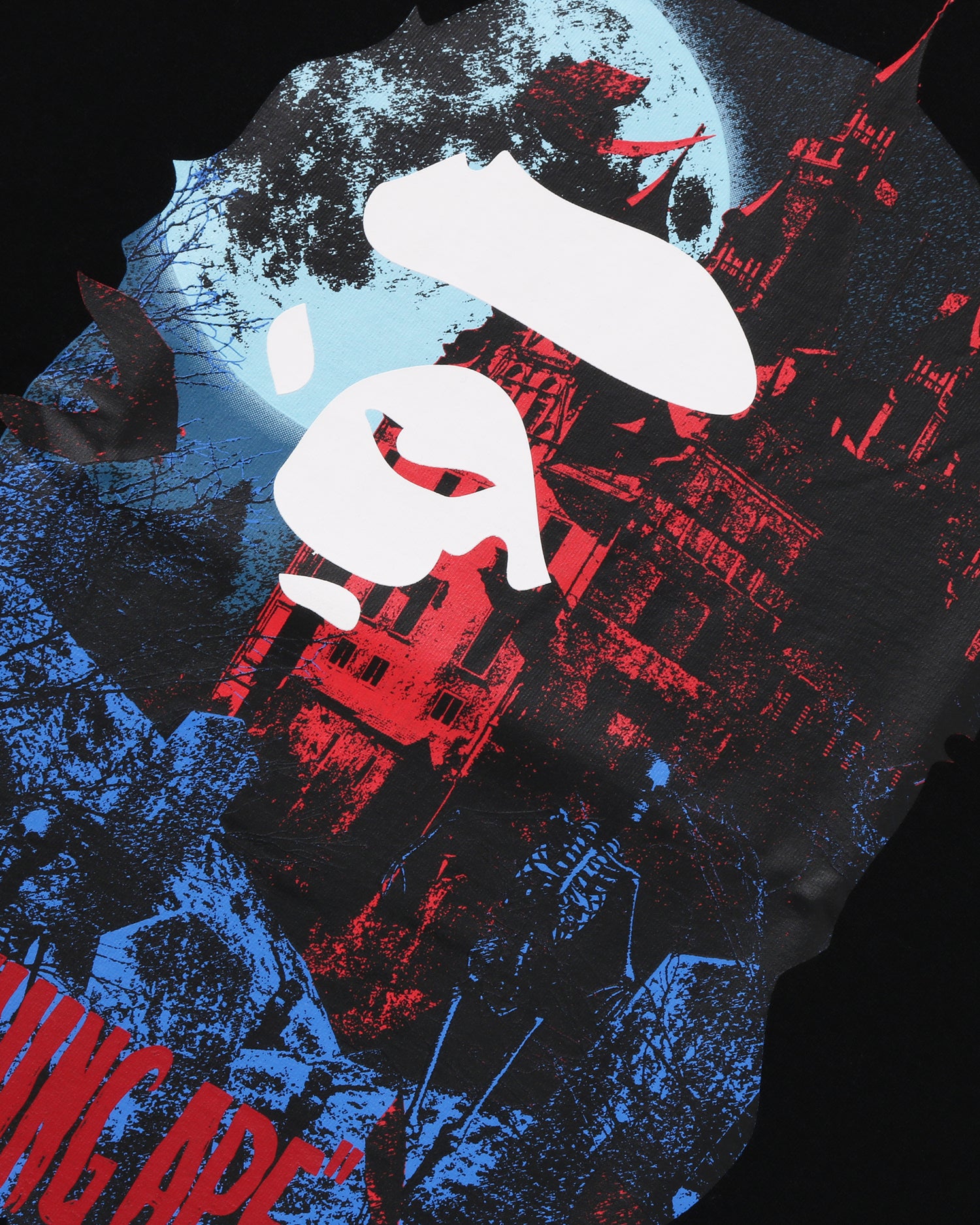 A BATHING APE® Vampire Castle Ape Head Tee | Bape official website