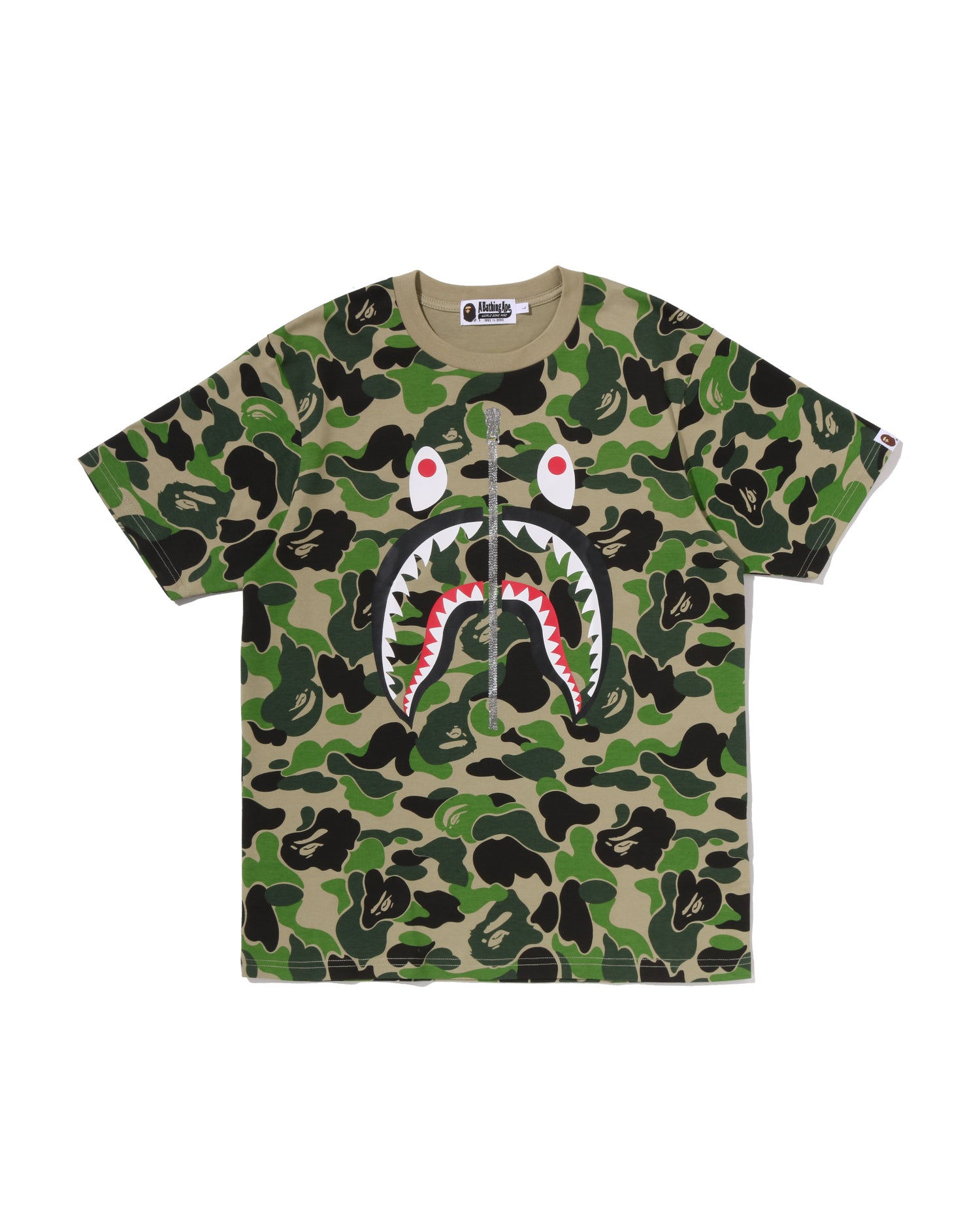 A BATHING APE® ABC Camo Shark Tee | Bape official website – INT