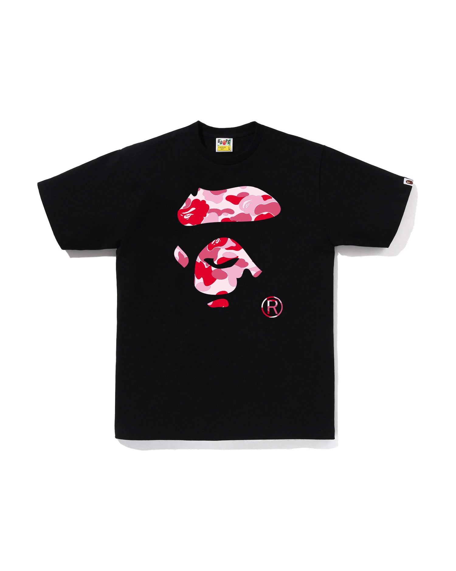 A BATHING APE® Abc Camo Ape Face Tee | Bape official website – INT