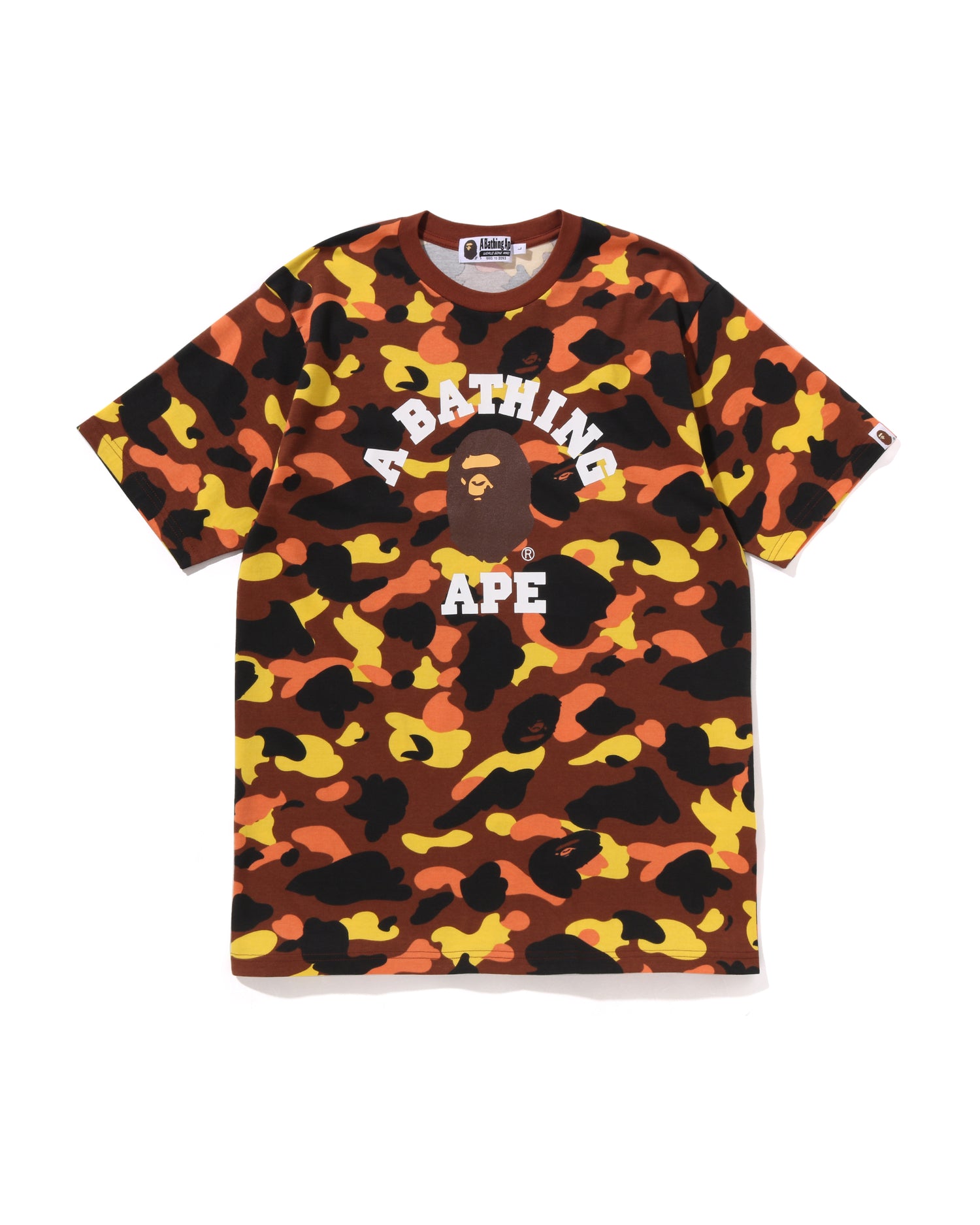 A BATHING APE® 1st Camo College Tee | Bape official website