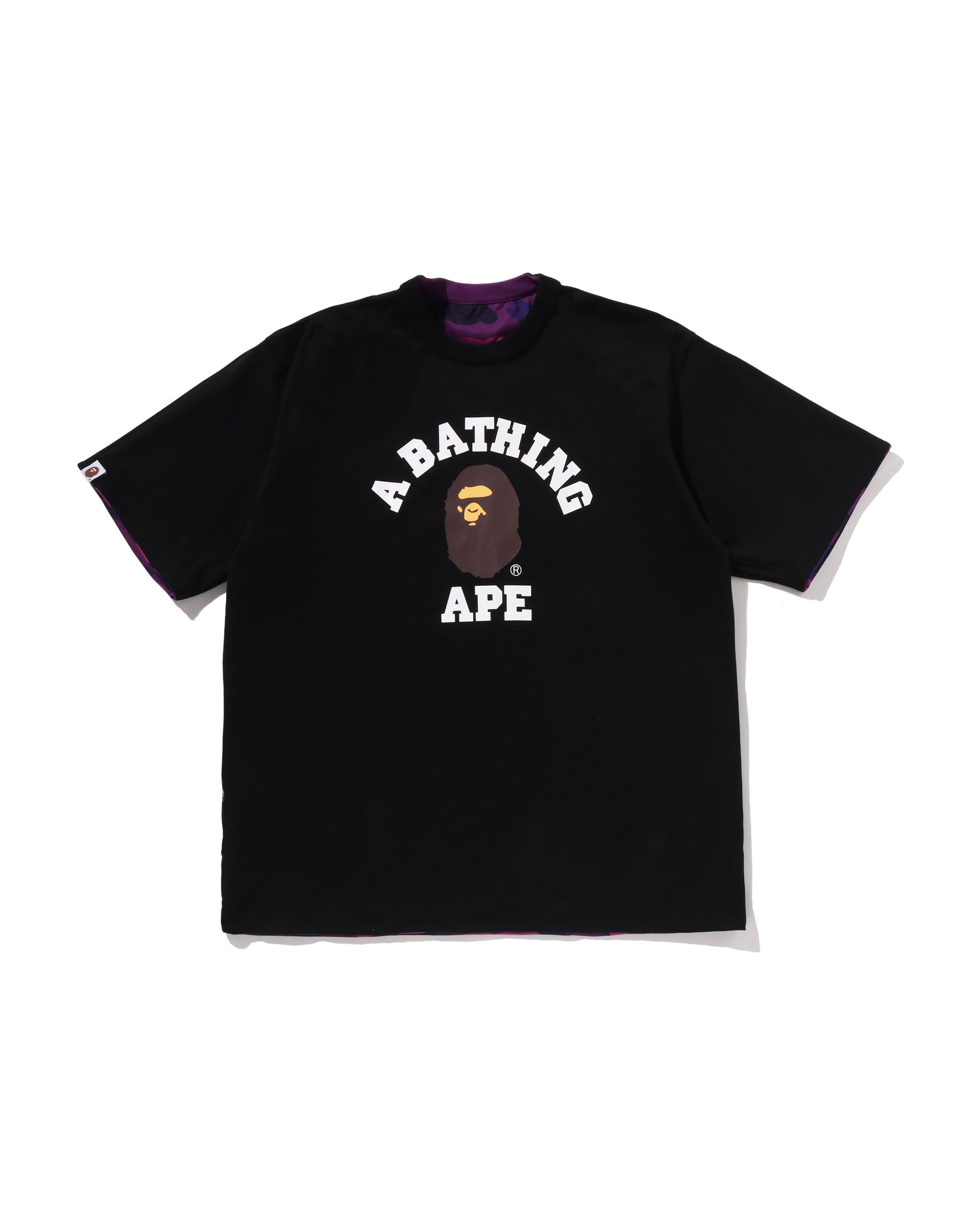 A BATHING APE® Color Camo Reversible Tee | Bape official website