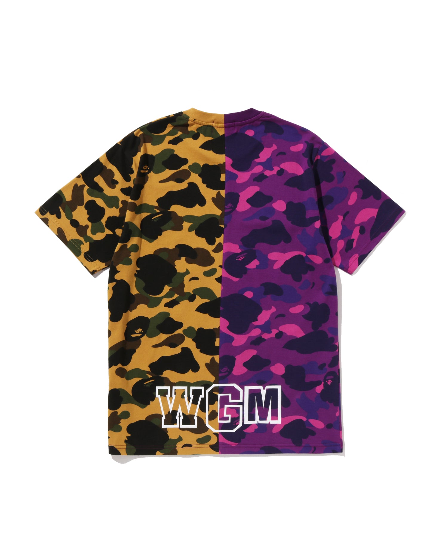 A BATHING APE® Split Camo Shark Tee | Bape official website – INT