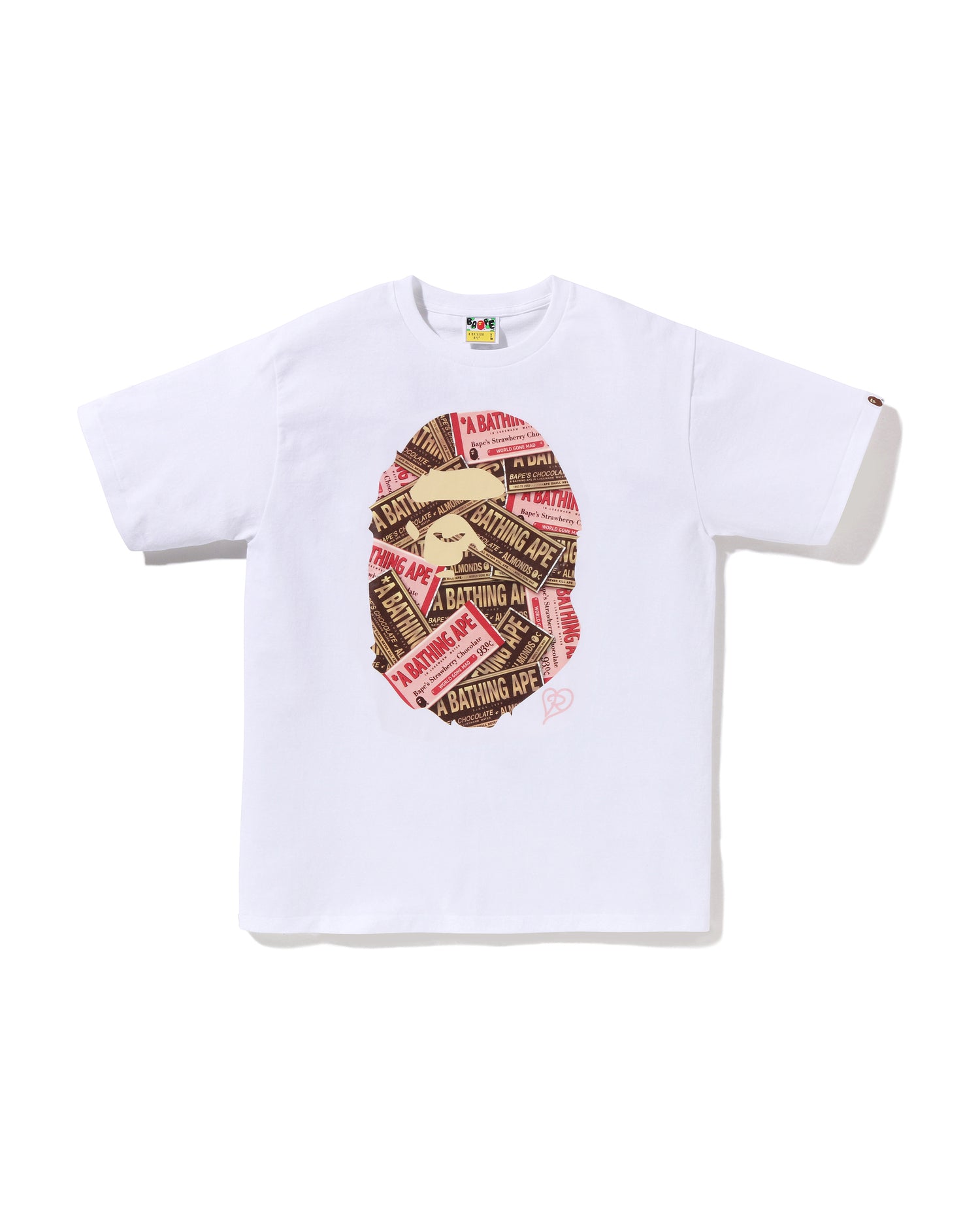 A BATHING APE® Chocolate Ape Head Tee | Bape official website