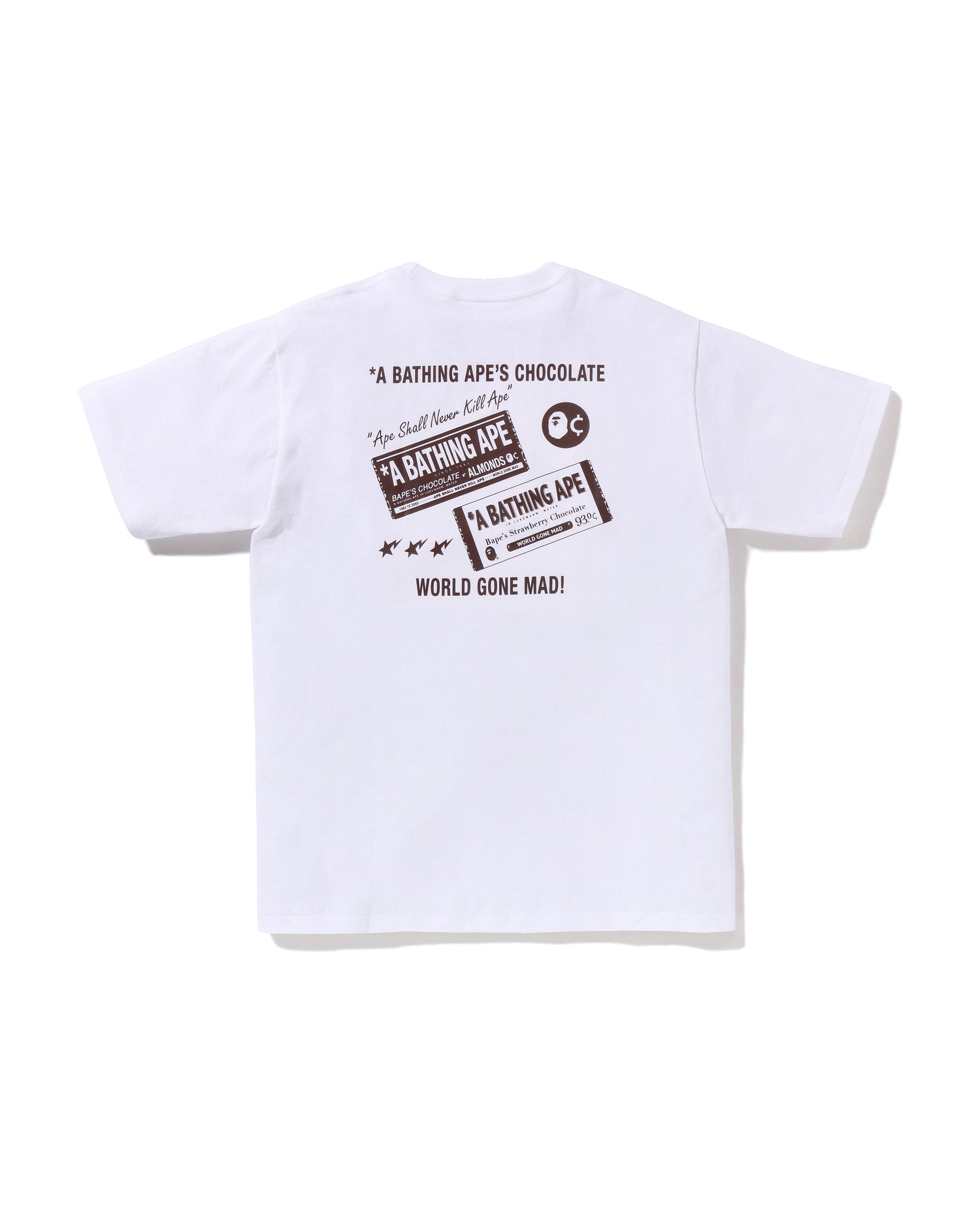A BATHING APE® Chocolate Ape Head Tee | Bape official website