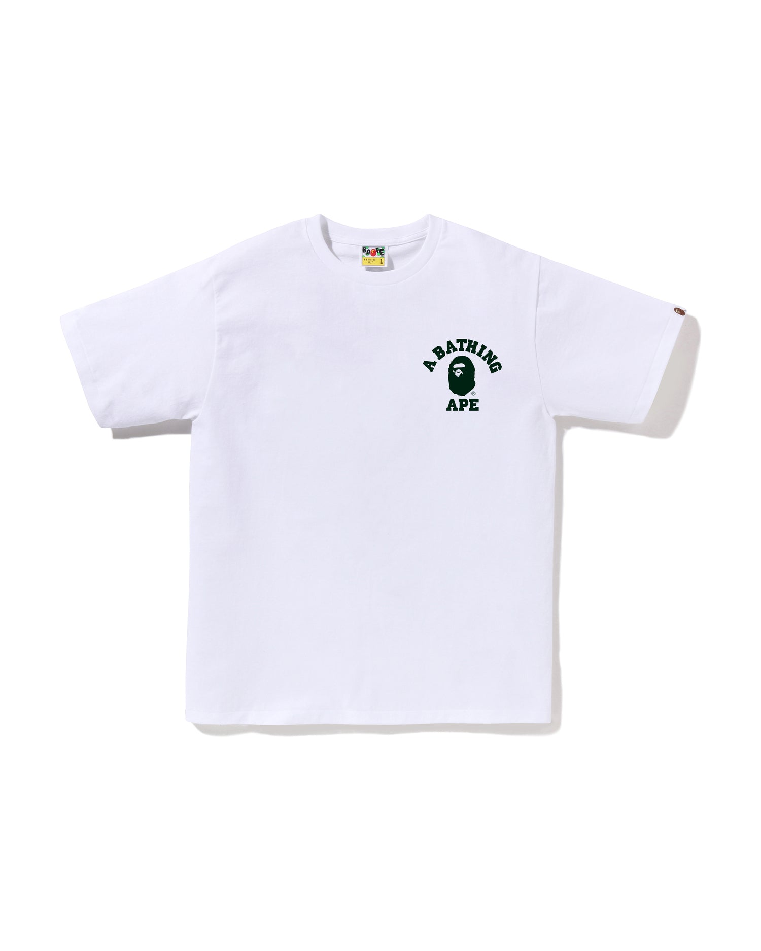 トップス A BATHING APE ABC CAMO COLLEGE TEE ABC CAMO COLLEGE TEE | bape.com