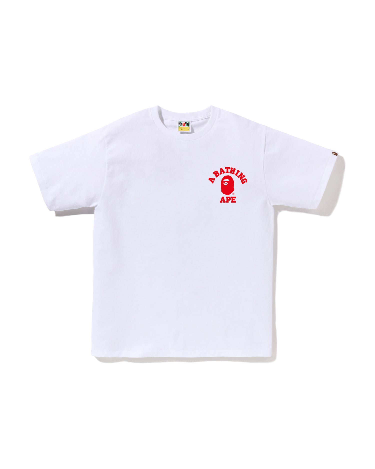 A BATHING APE® Abc Camo College ATS Tee | Bape official