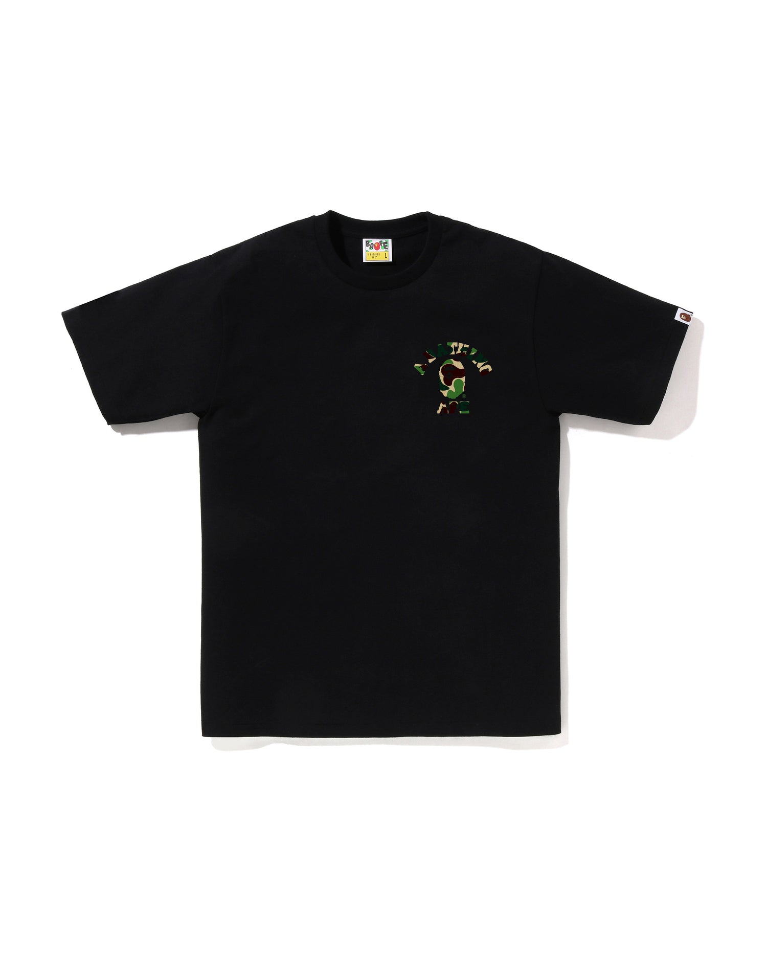 A BATHING APE® Abc Camo College Ats Tee | Bape official website