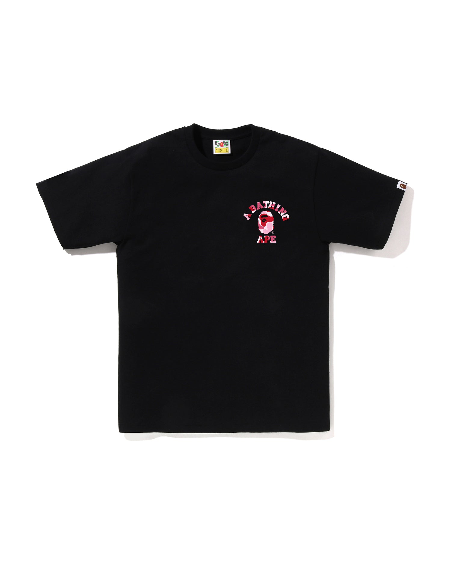 初期タグ A BATHING APE 国旗 Tシャツ A BATHING APE® Abc Camo College Ats Tee | Bape official website