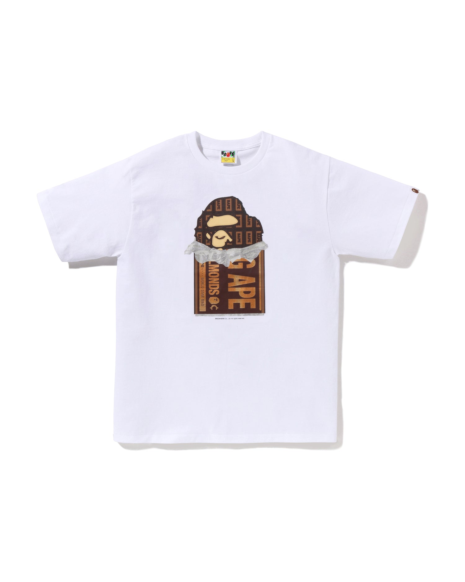 A BATHING APE® Chocolate Bar Ape Head Tee | Bape official website