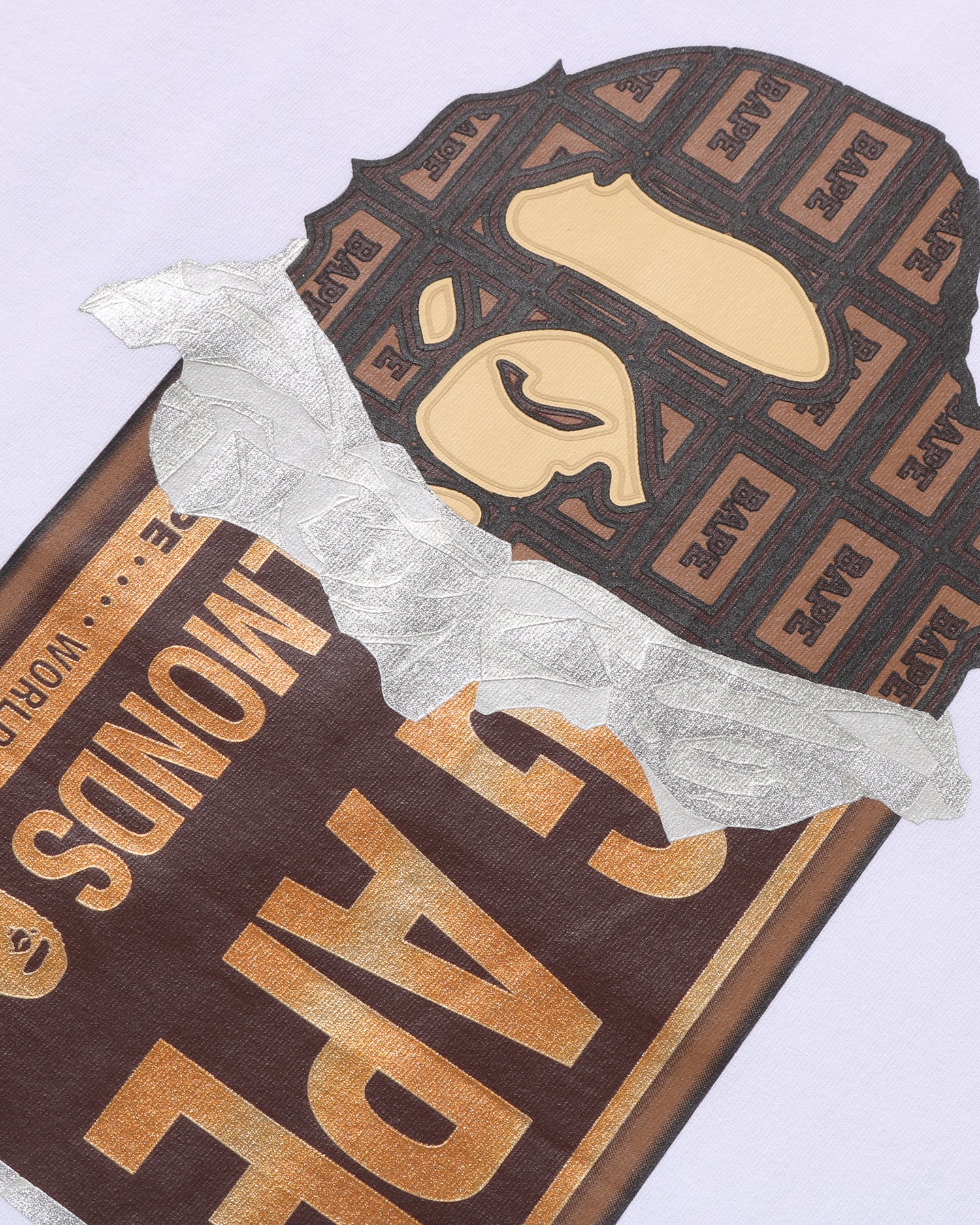 A BATHING APE® Chocolate Bar Ape Head Tee | Bape official website