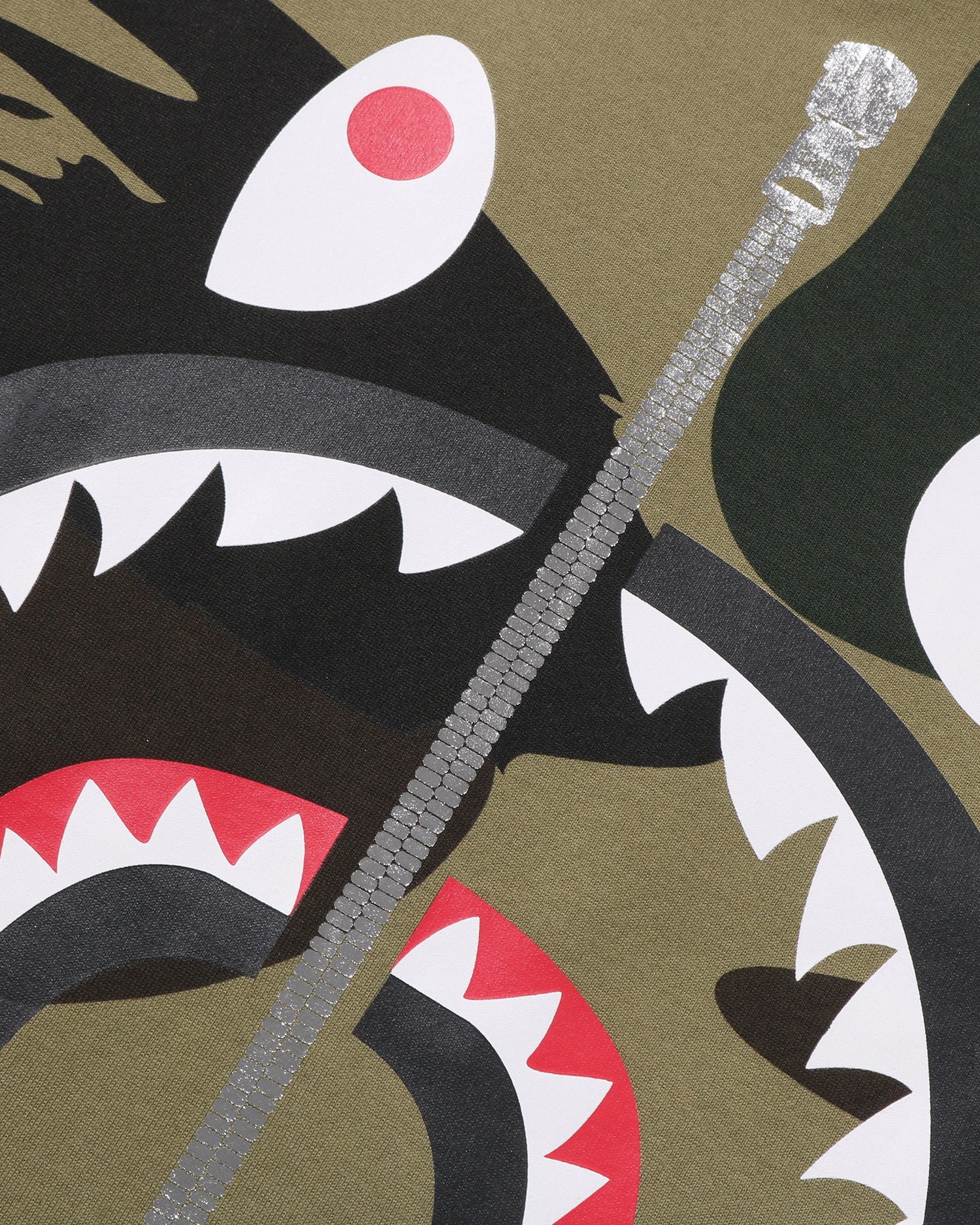 A BATHING APE® Giant 1st Camo Shark Tee | Bape official website