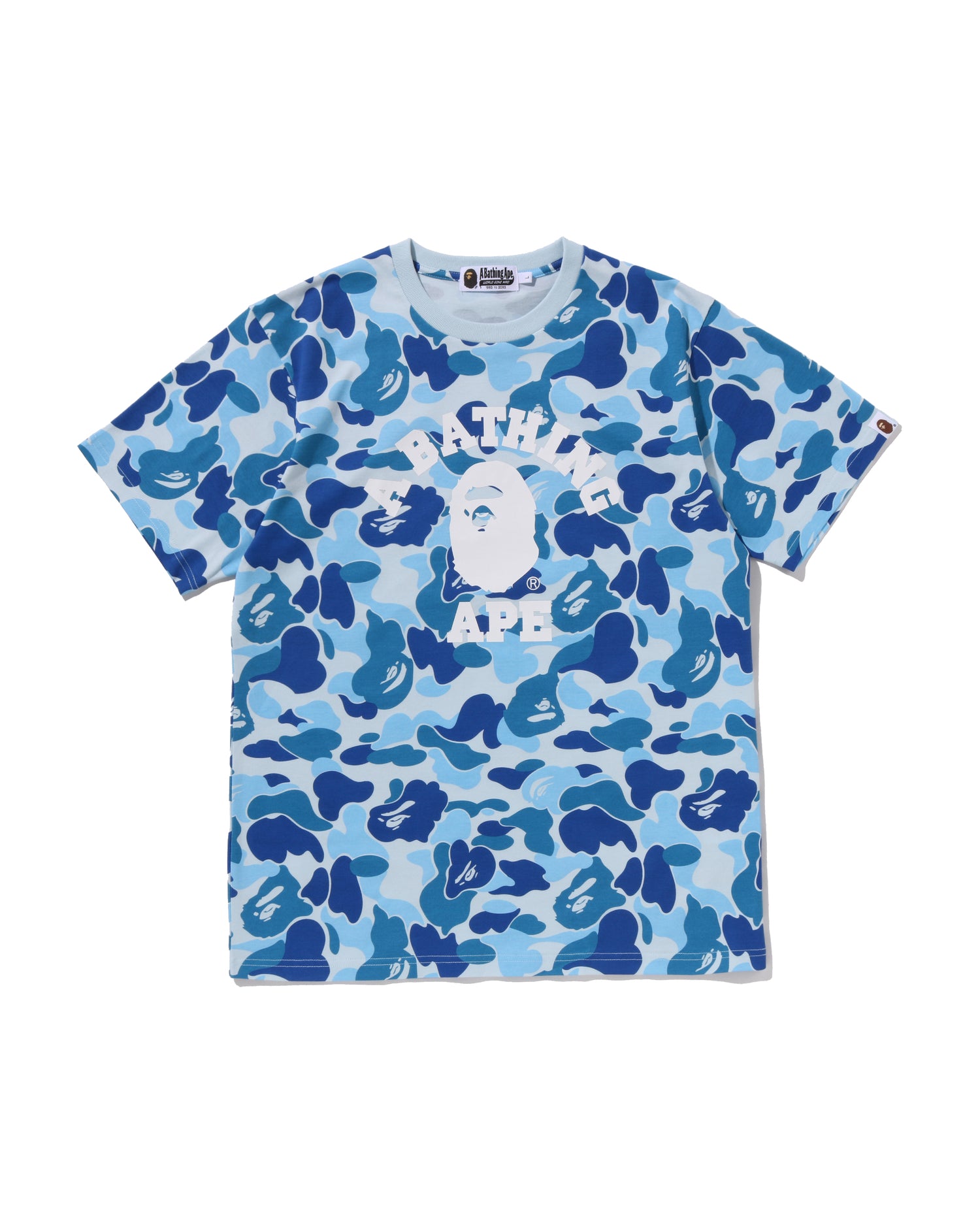 A BATHING APE® Abc Camo College Tee | Bape official website – INT