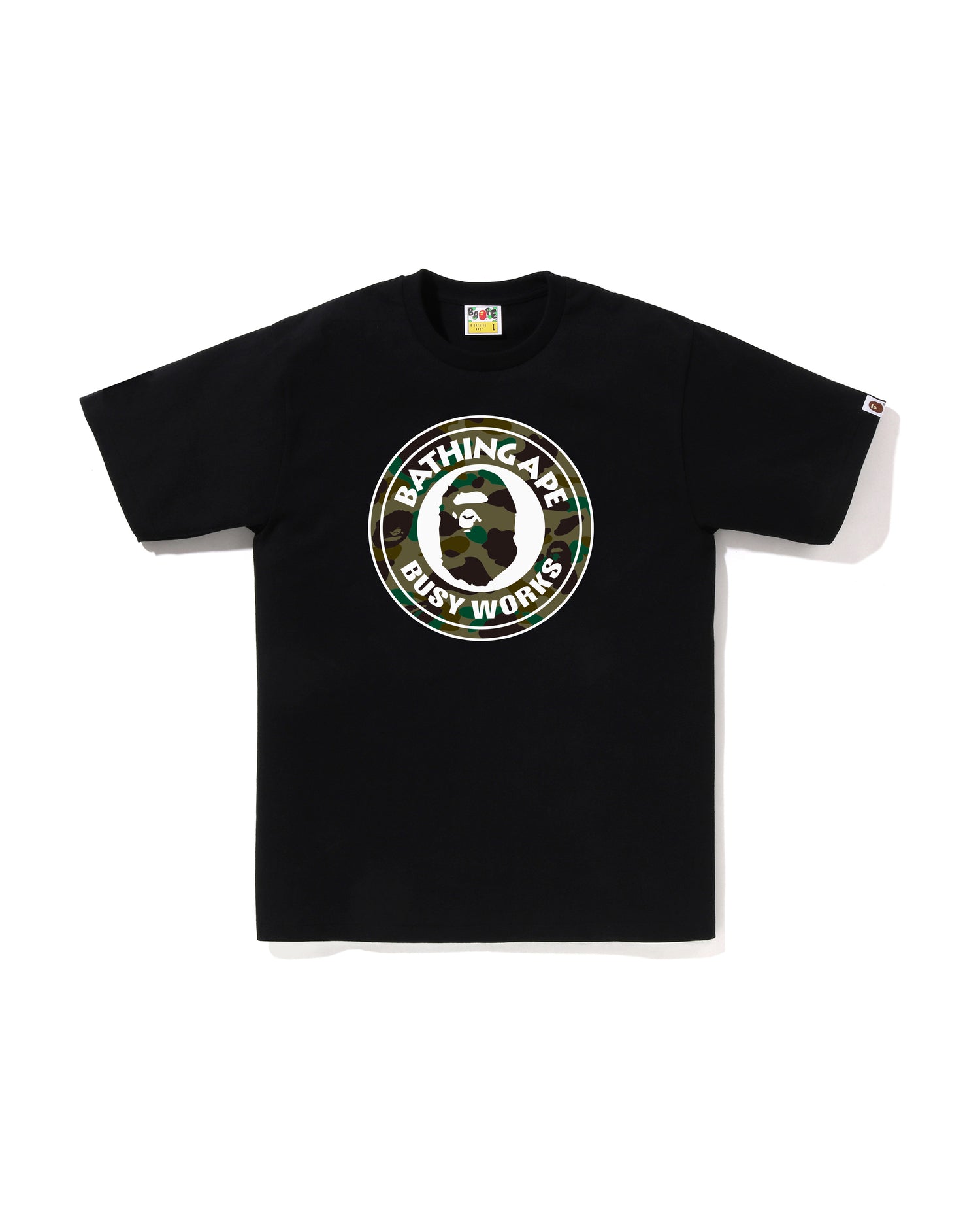 【p】AAPE BY A BATHING APE AAPE BY A BATHING APE AAPE REG HOODIE MENS Black S from