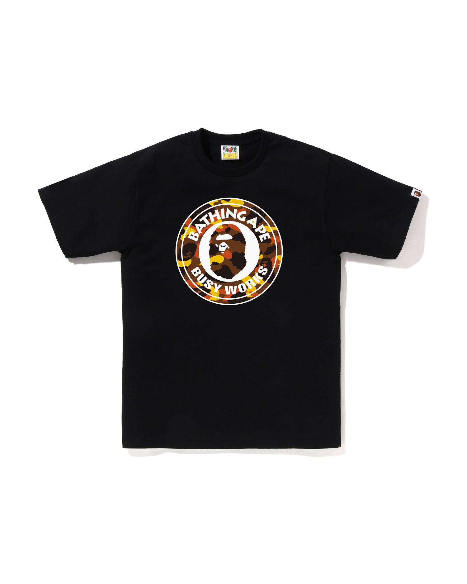 A BATHING APE® 1st Camo Busy Works Tee | Bape official website