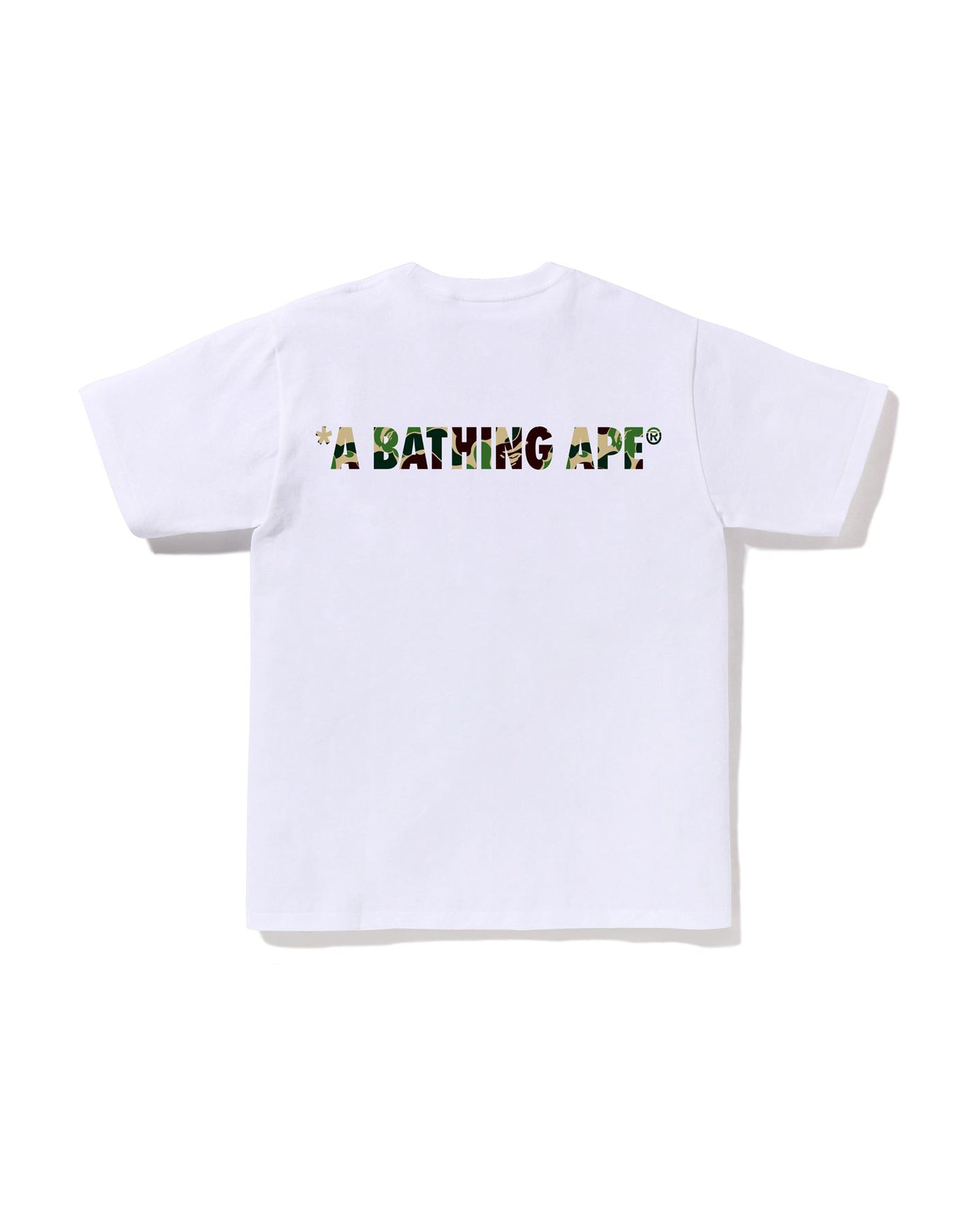 A BATHING APE® Abc Camo One Point Tee | Bape official website