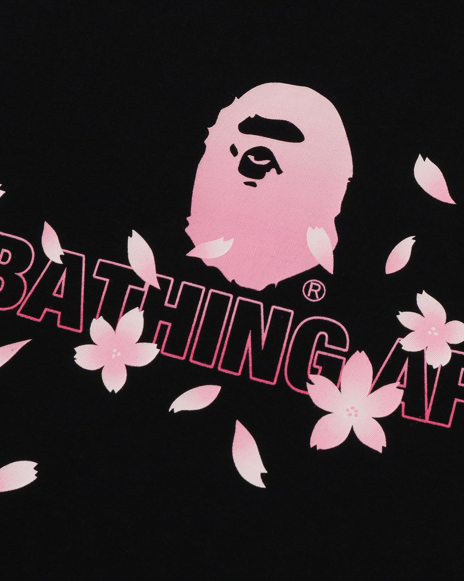 A BATHING APE® Sakura Logo Tee | Bape official website – INT.BAPE.COM