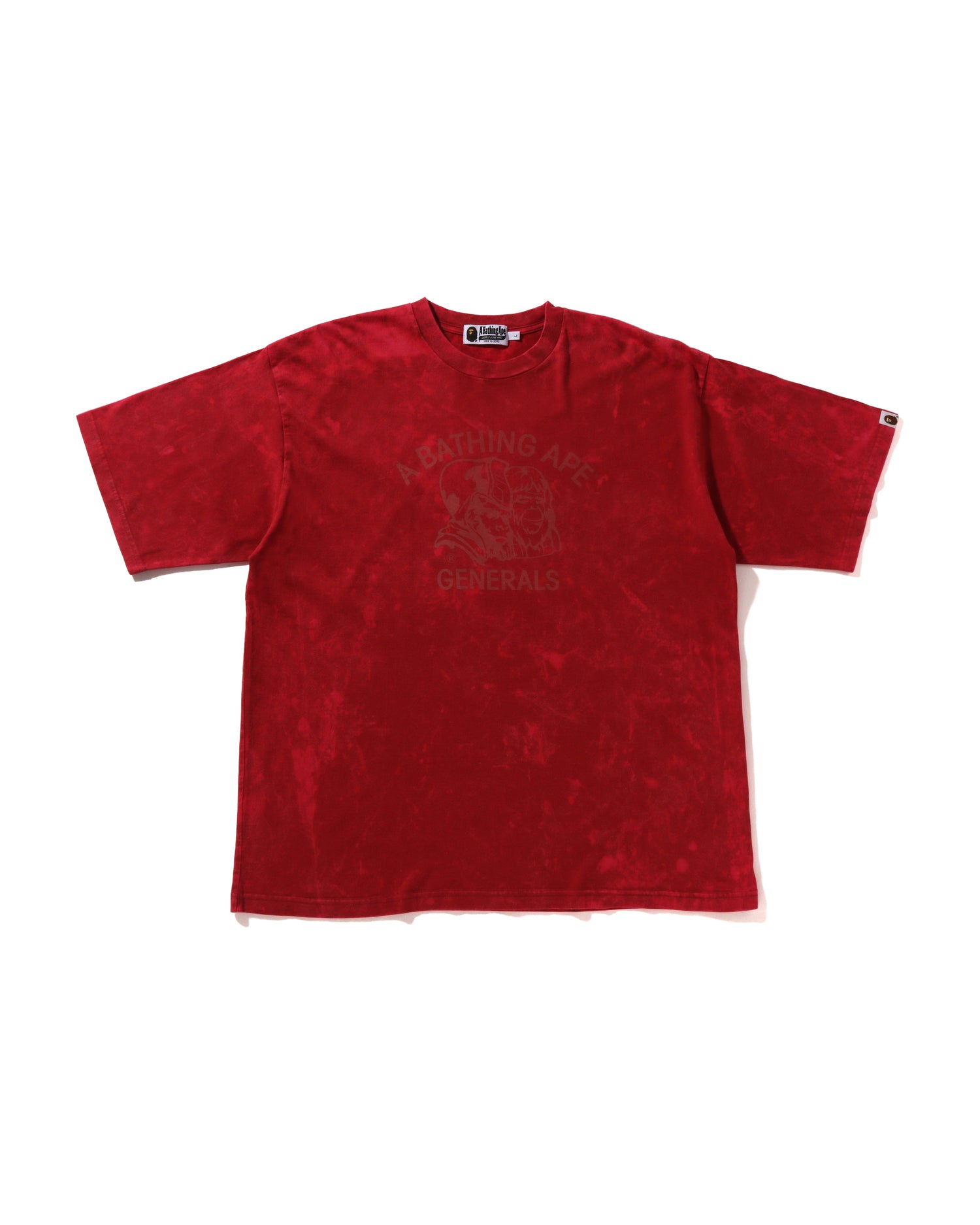 A BATHING APE® Pigment Dye Generals Relaxed Fit Tee | Bape