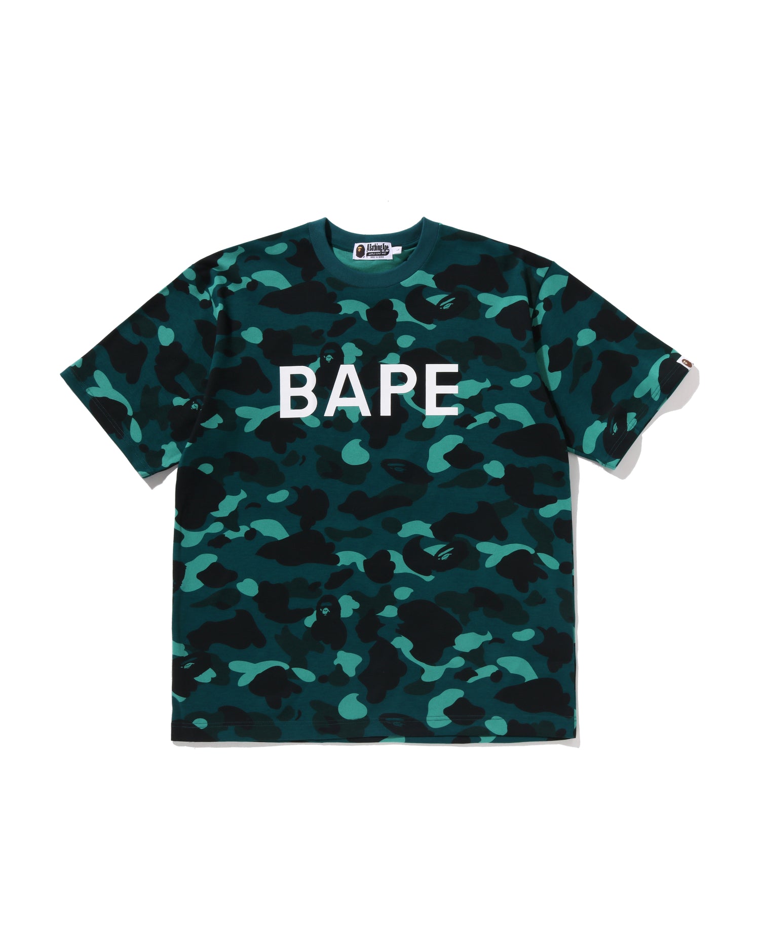 A BATHING APE® Color Camo BAPE Relaxed Fit Tee | Bape official